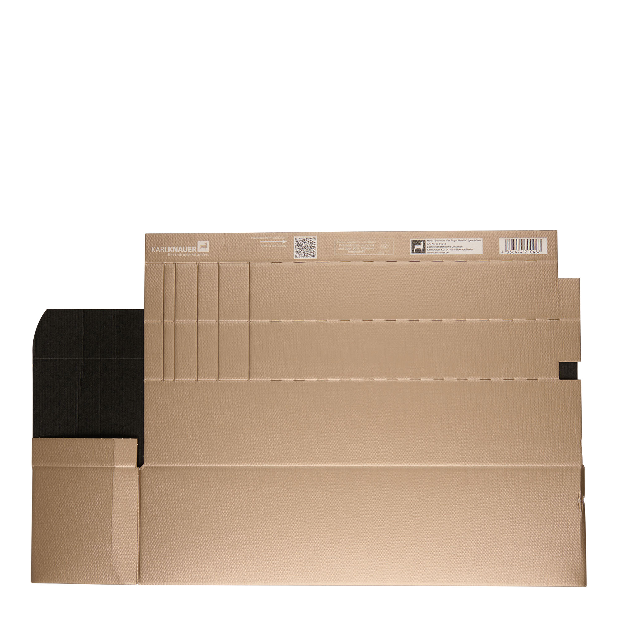 Darilna škatla 'Metallic', pravokotna, karton, šampanec Darilna škatla 'Metallic', pravokotna, karton, šampanec