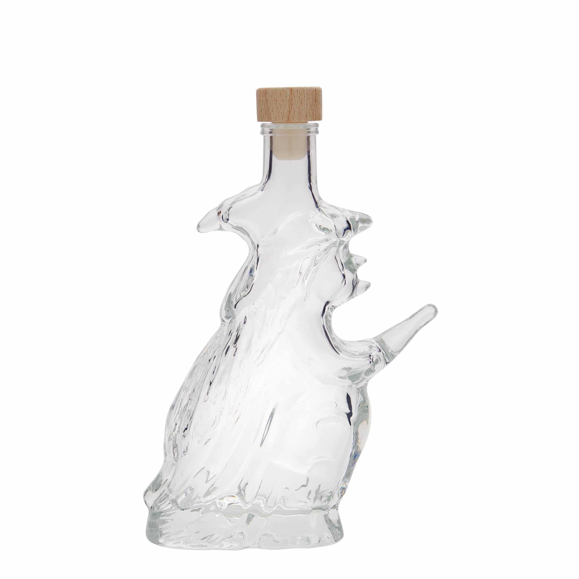 200 ml steklena steklenica »Čarovnica«, ustje: pluta