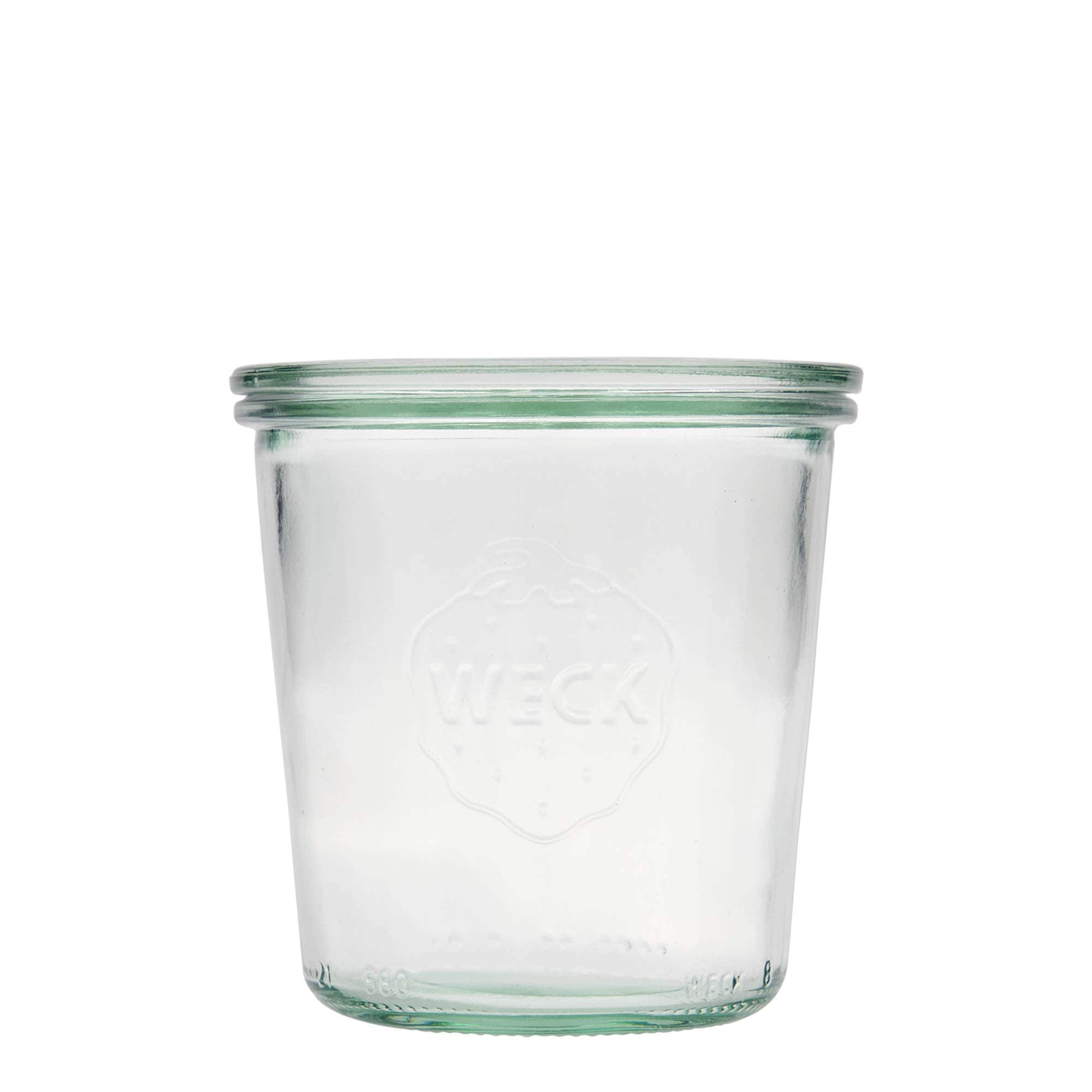 580 ml stekleni kozarec WECK, ustje: Okrogel rob 580 ml stekleni kozarec WECK, ustje: Okrogel rob