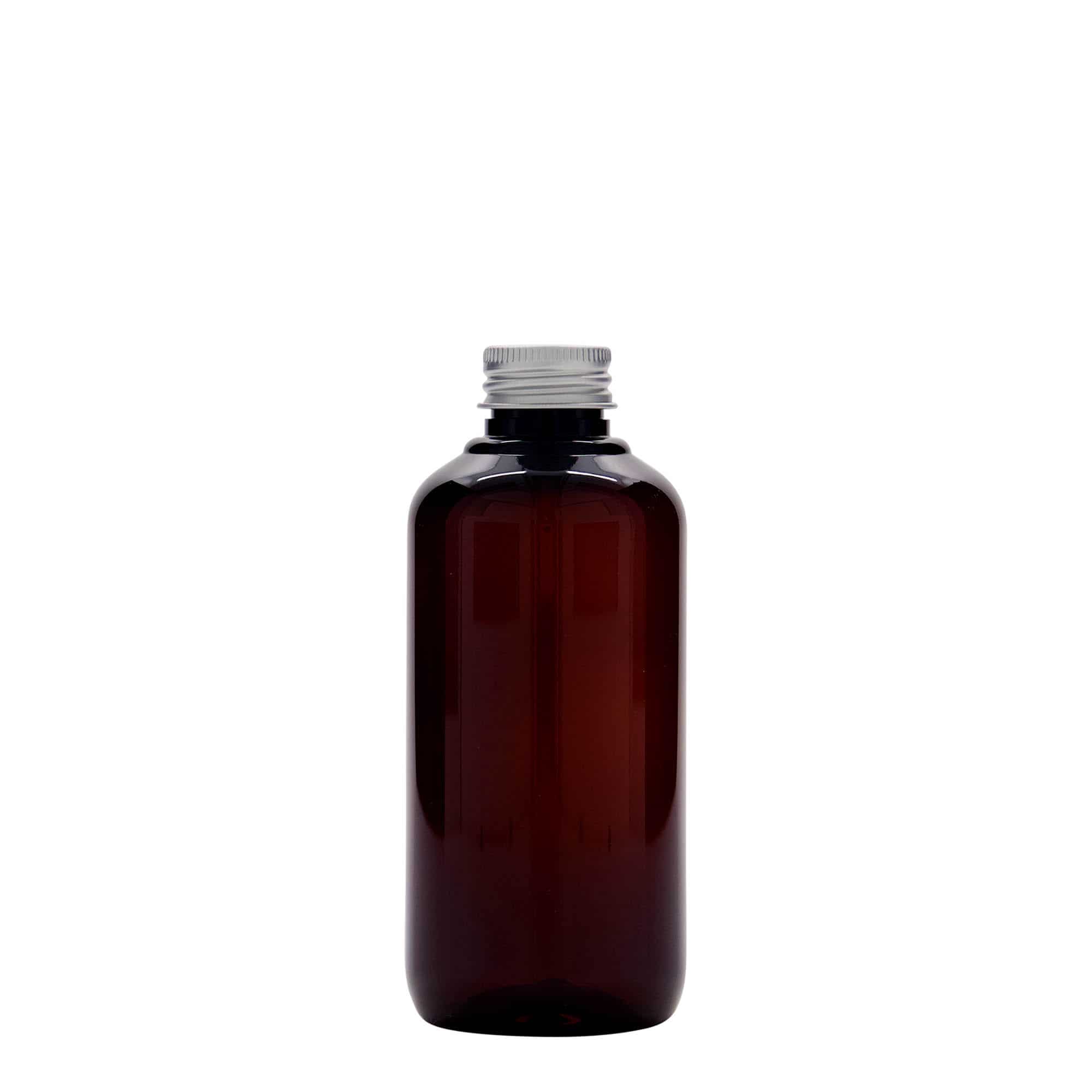 200 ml reciklirana plastična steklenica 'Victor's Best', PCR, rjava, odprtina: 24/410
