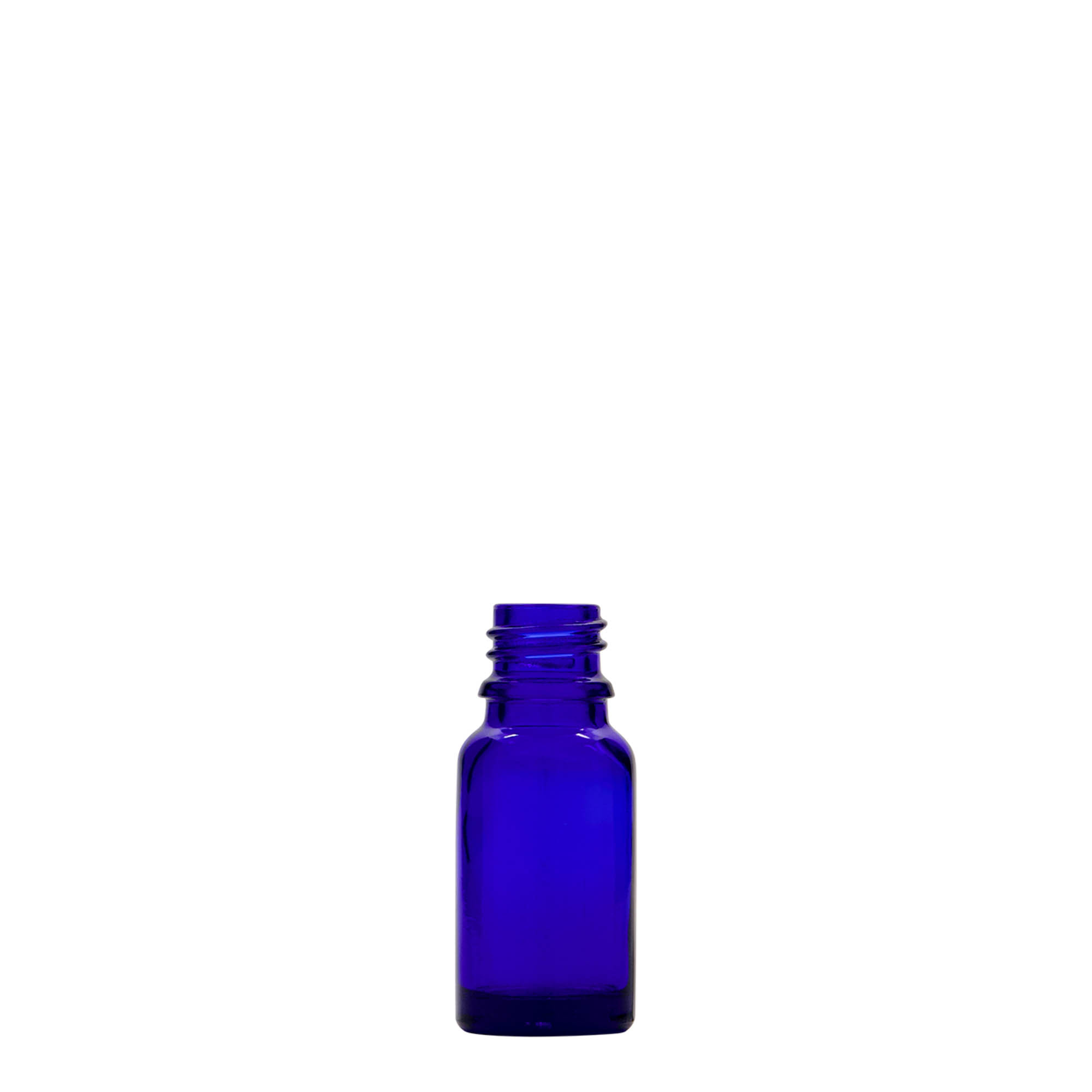 10 ml medicinska steklenička, steklo, kraljevsko modra, odprtina: DIN 18 10 ml medicinska steklenička, steklo, kraljevsko modra, odprtina: DIN 18
