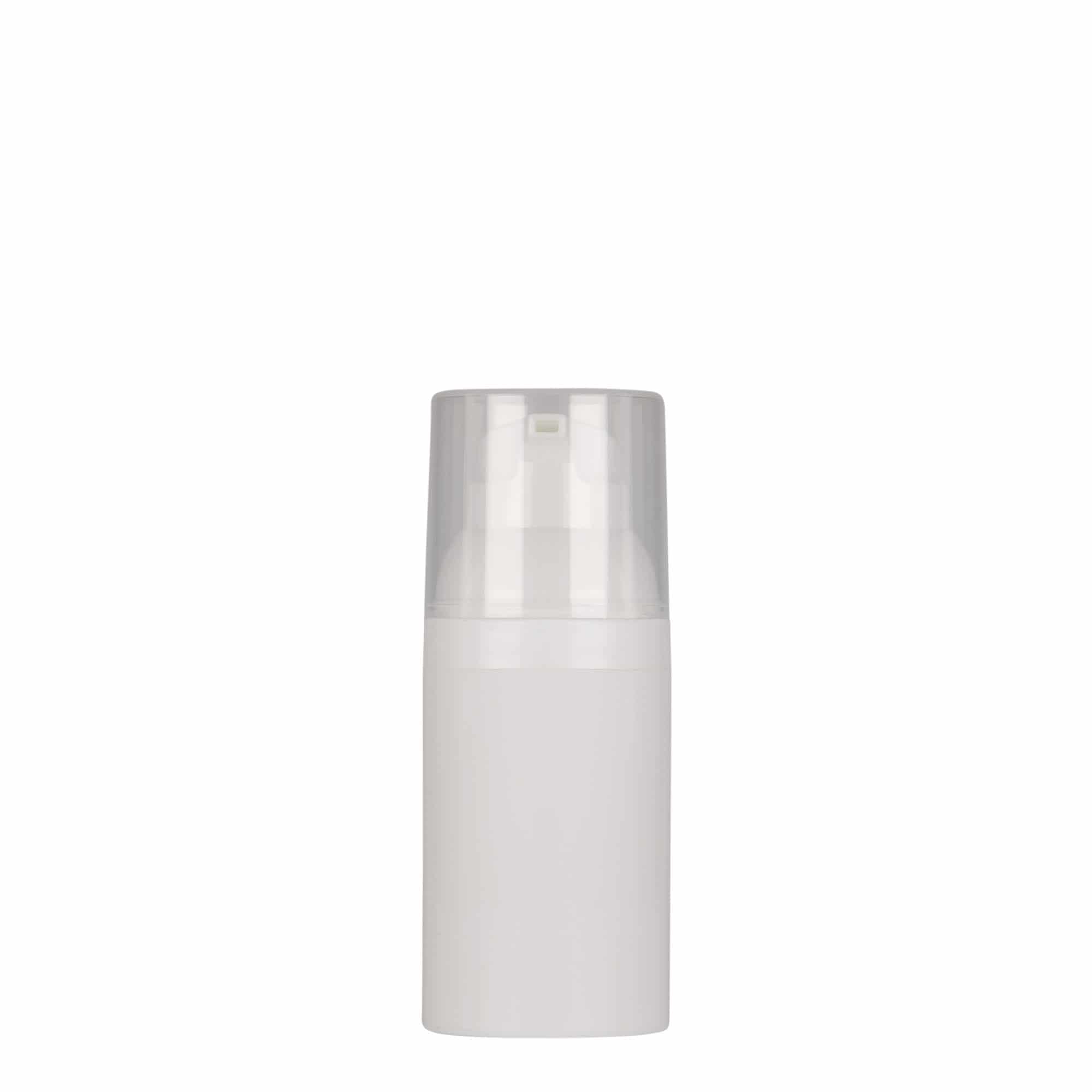 30 ml brezzračni dozirnik »Mezzo«, plastika PP, bela