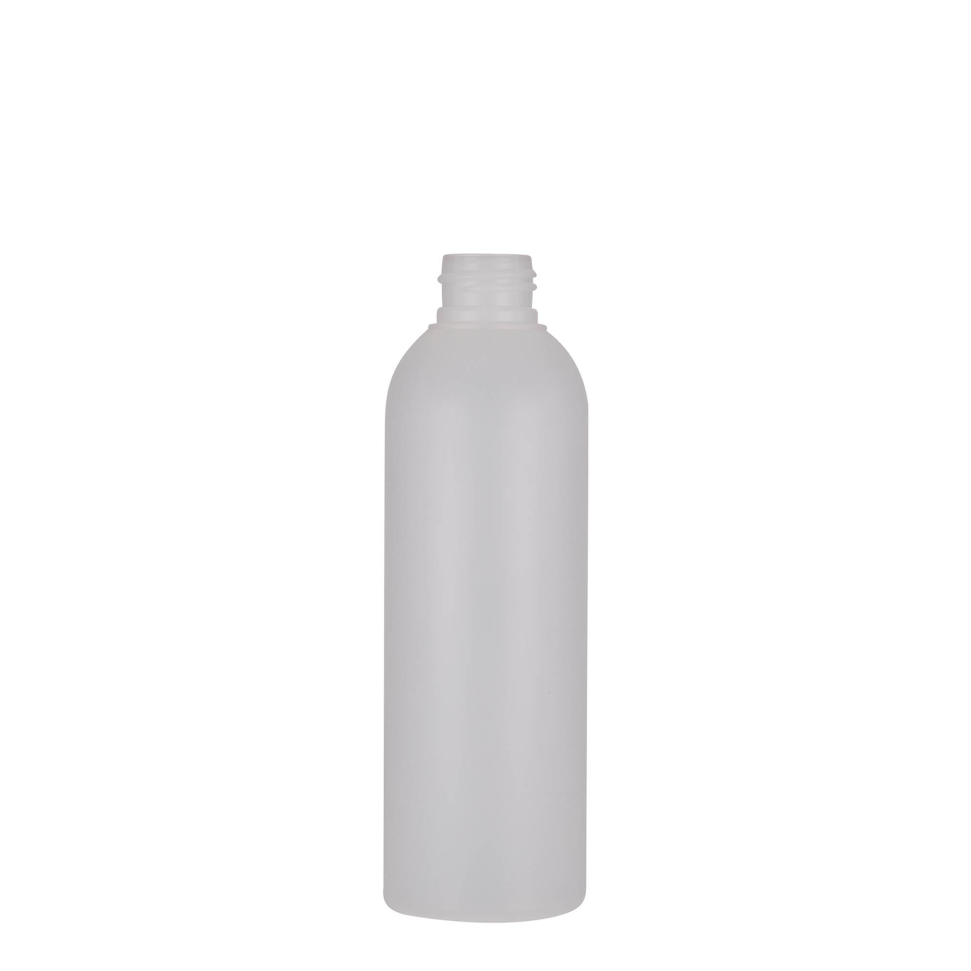 200 ml plastična steklenička 'Tuffy', HDPE, naravna, odprtina: 24/410 200 ml plastična steklenička 'Tuffy', HDPE, naravna, odprtina: 24/410