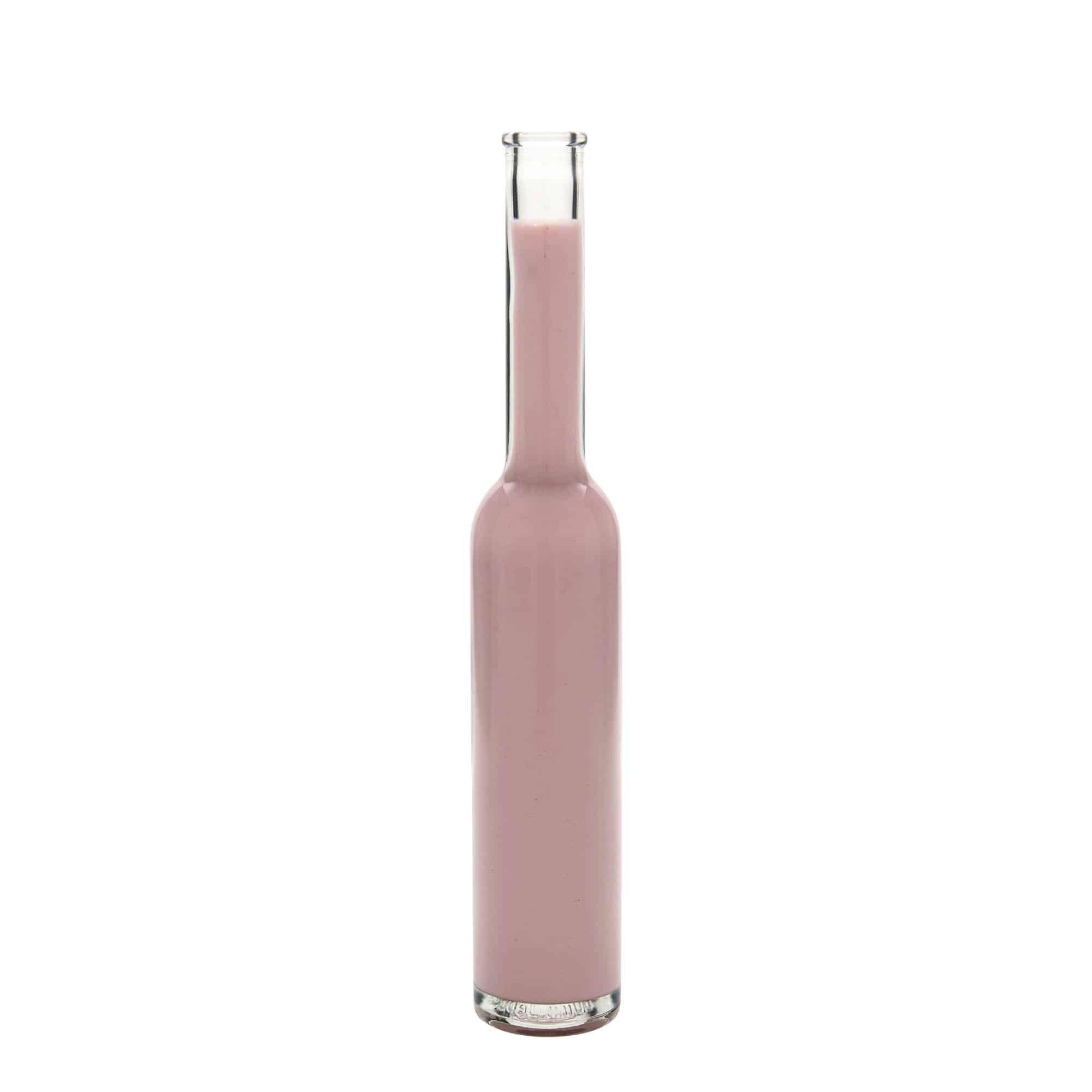 200 ml steklena steklenica »Platina«, ustje: pluta