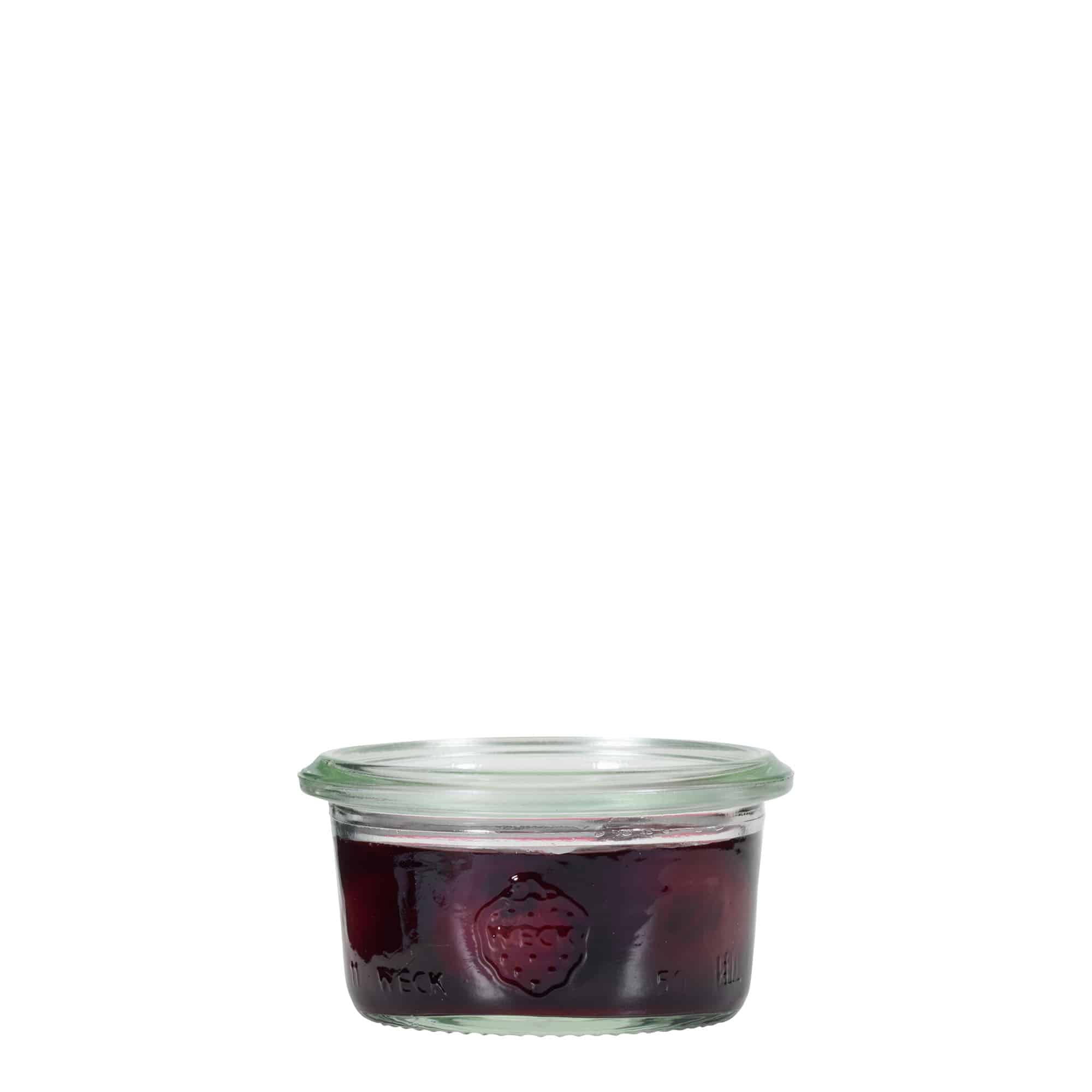 50 ml WECK kozarec za vlaganje, odprtina: okrogla roba 50 ml WECK kozarec za vlaganje, odprtina: okrogla roba