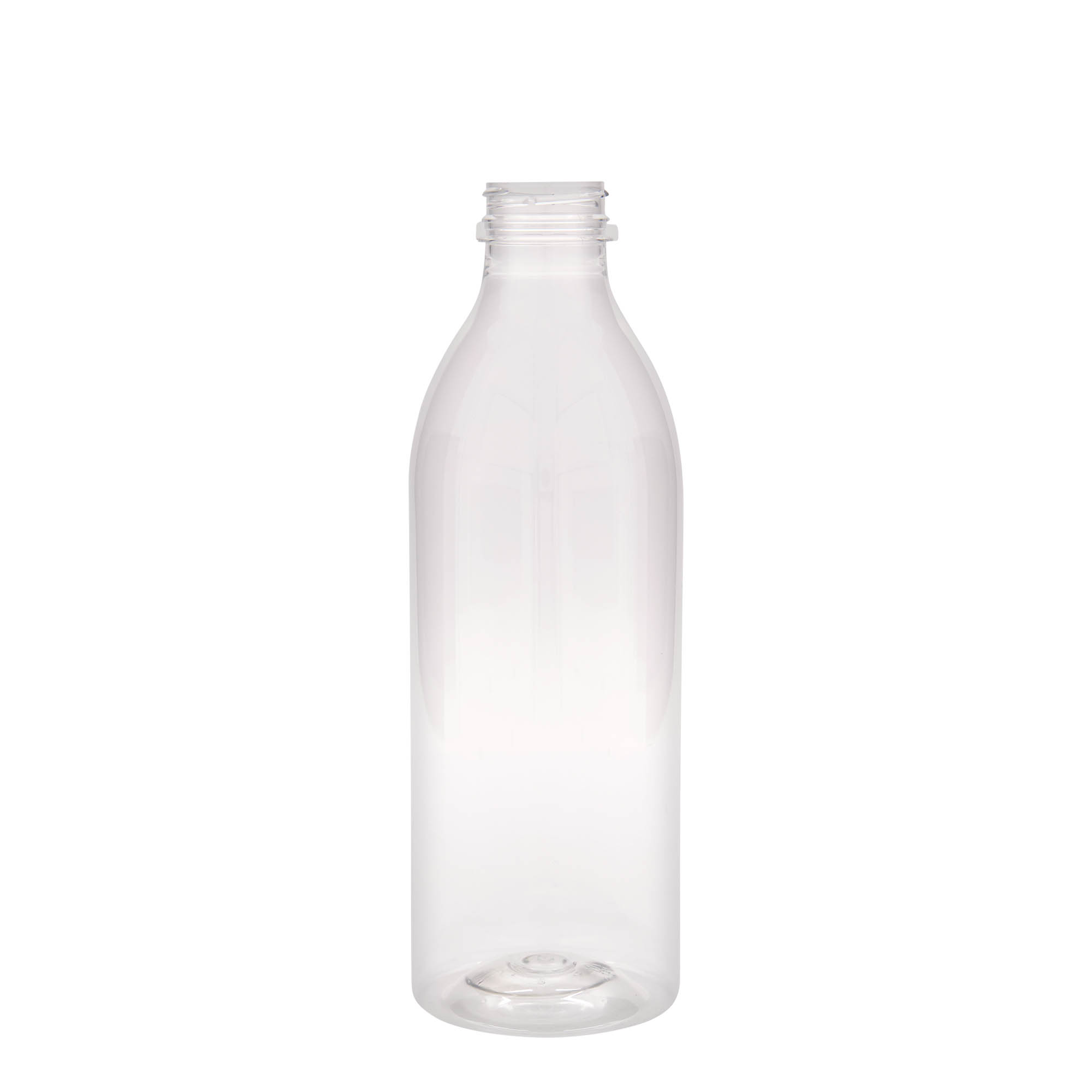 1.000 ml PET-flaska standard, plastika, odprtina: 38 mm 1.000 ml PET-flaska standard, plastika, odprtina: 38 mm