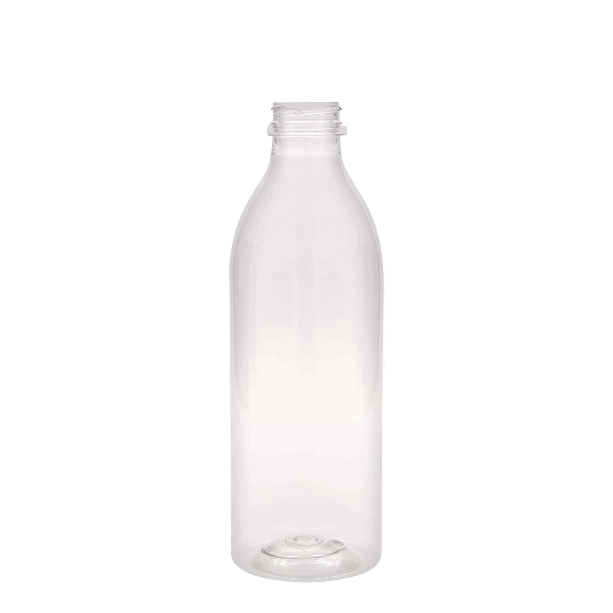 1.000 ml PET-flaska standard, plastika, odprtina: 38 mm