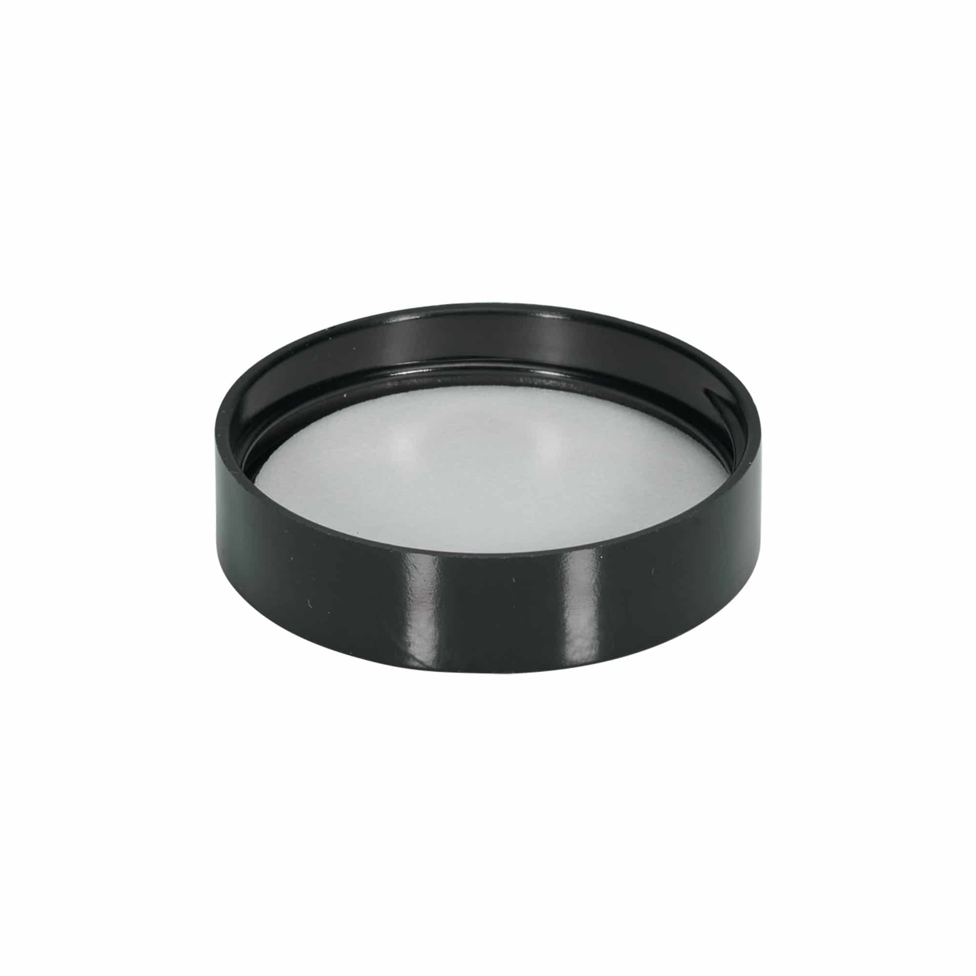 Navojni pokrov za 60 ml 'Brown Line', PP, bela