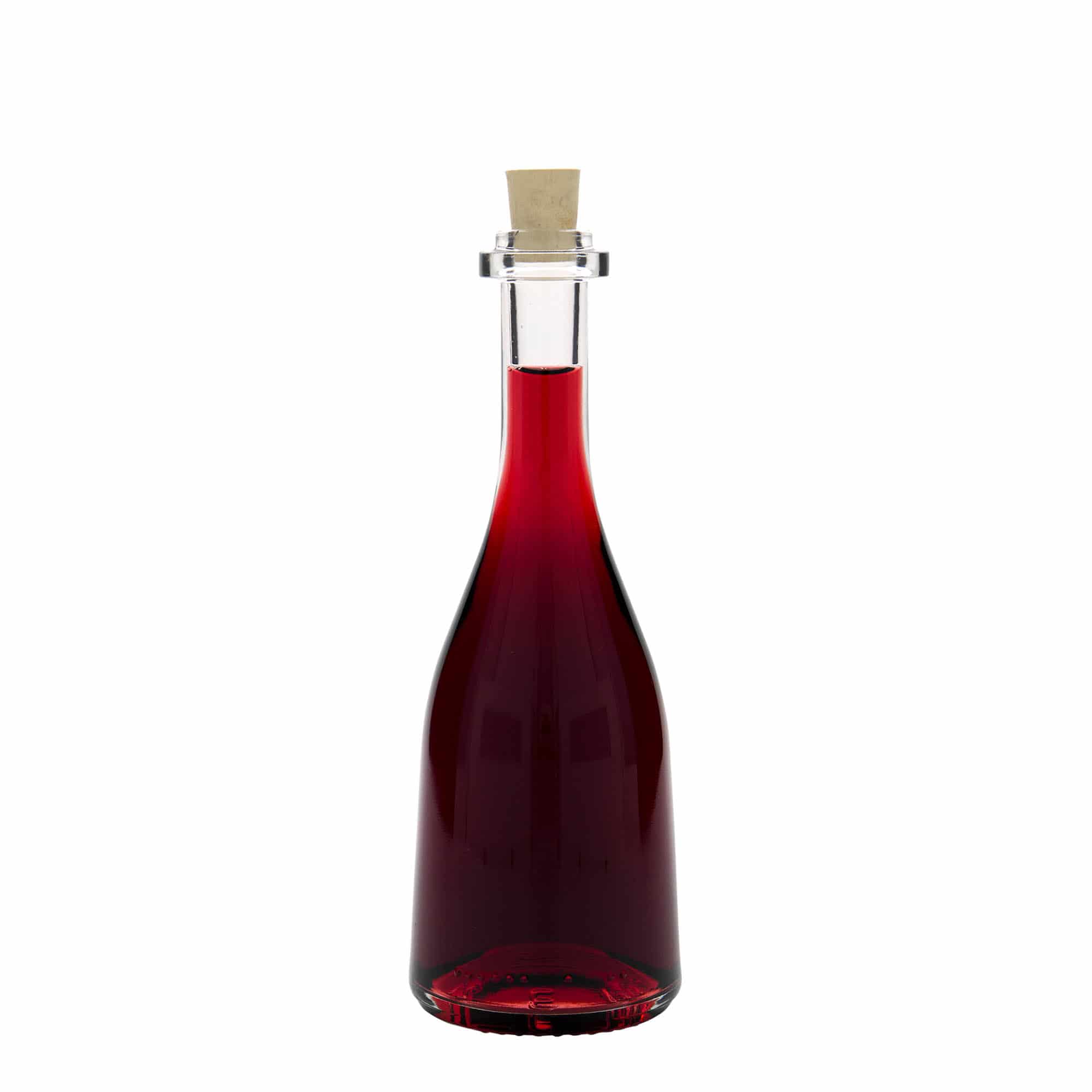 200 ml steklenica iz stekla 'Rustica', odprtina: zamašek iz plute