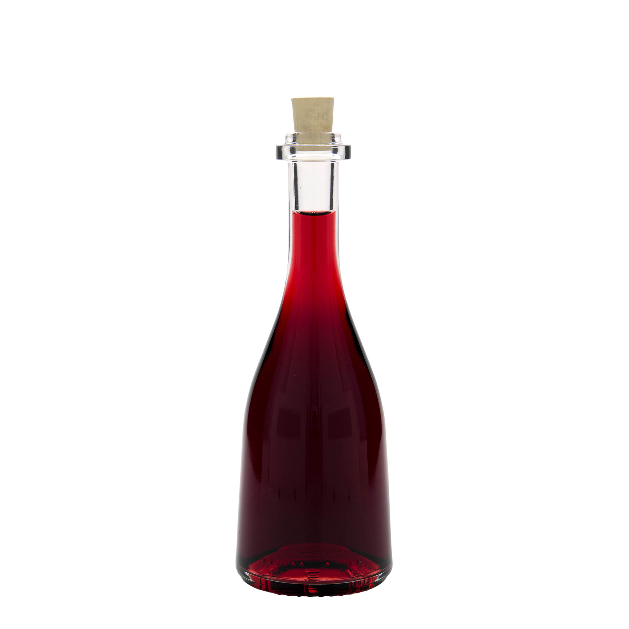 200 ml steklenica iz stekla 'Rustica', odprtina: zamašek iz plute