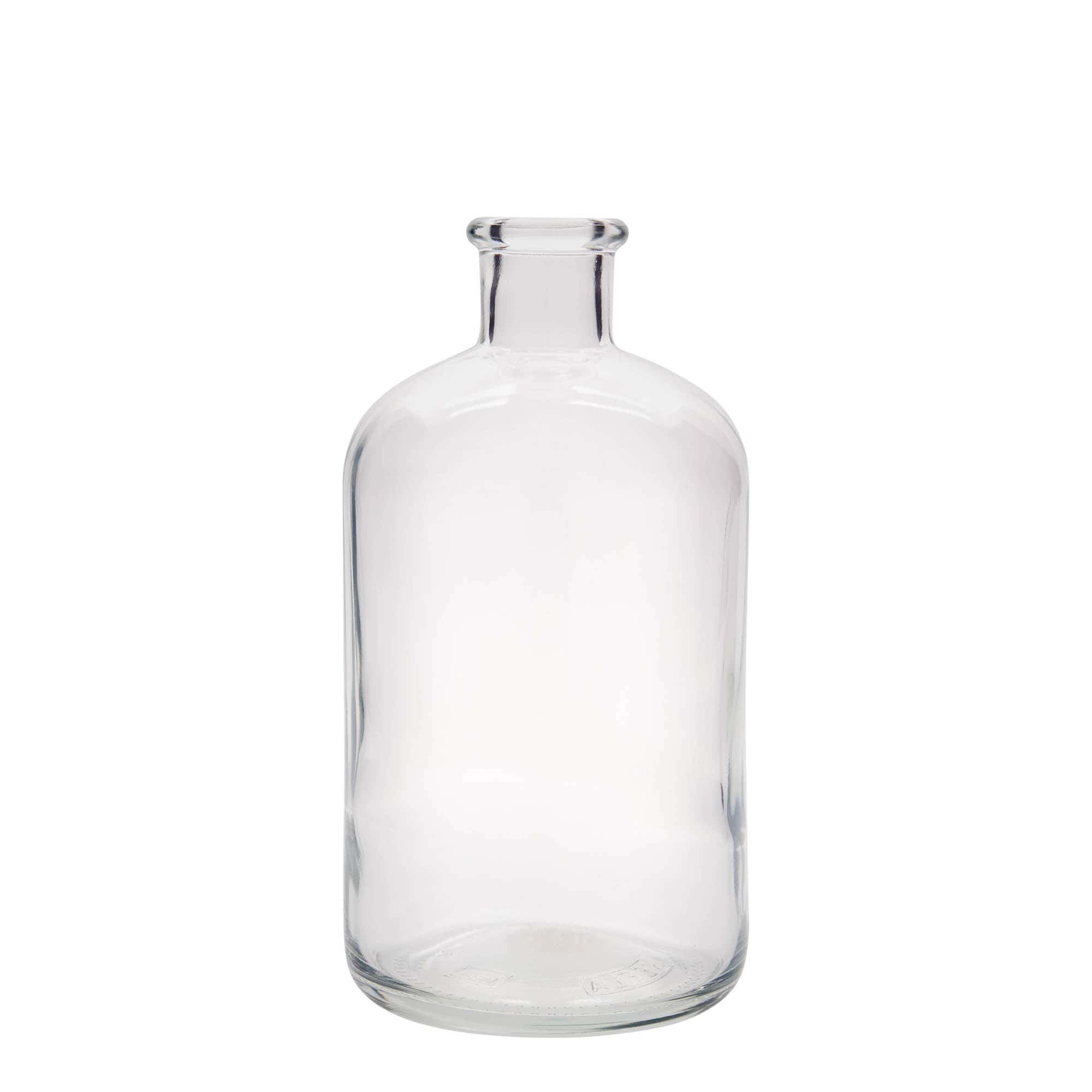 1000 ml lekarniška steklenica, ustje: pluta 1000 ml lekarniška steklenica, ustje: pluta