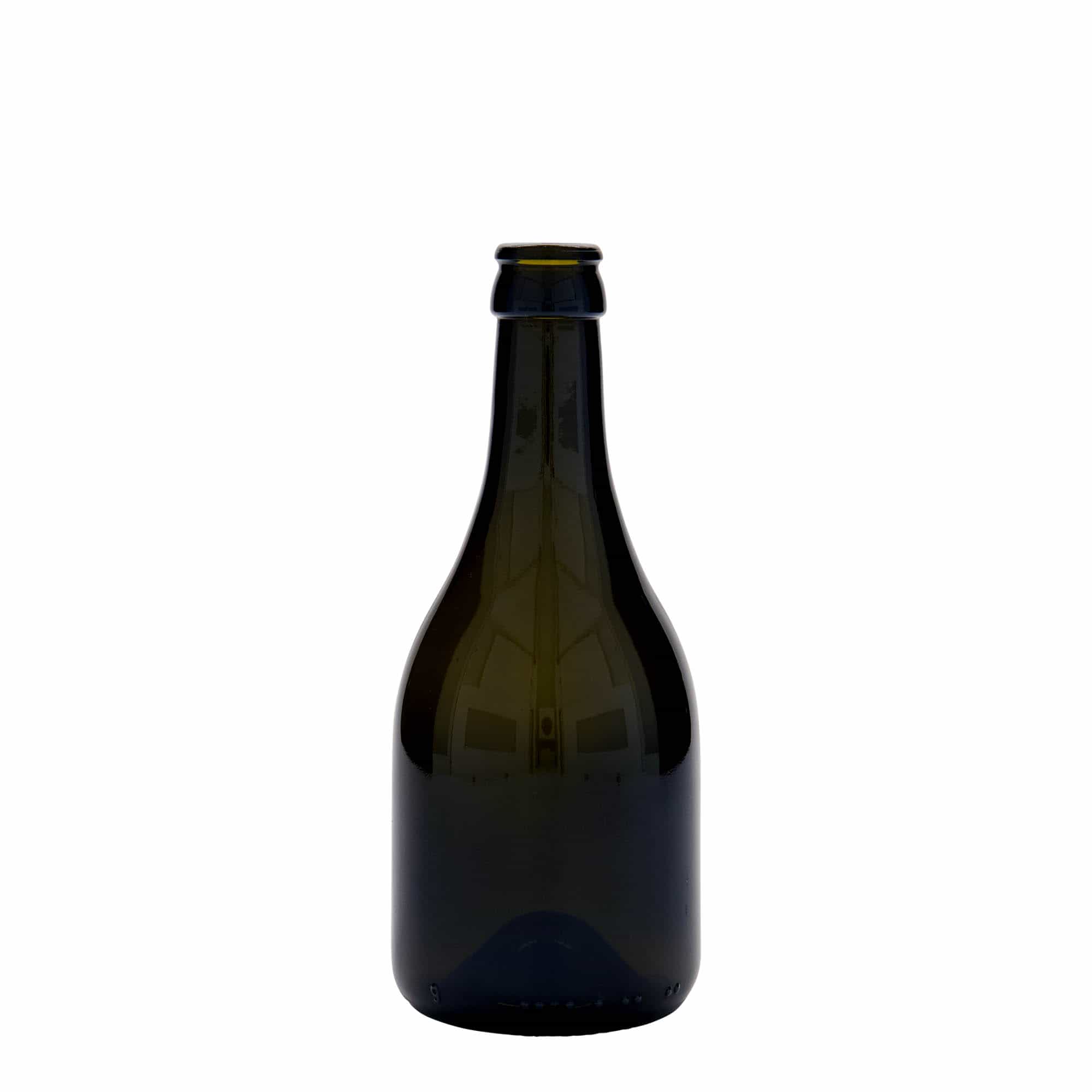 330 ml steklenica za pivo 'Horta', steklo, starinsko zelena, odprtina: kronkapa