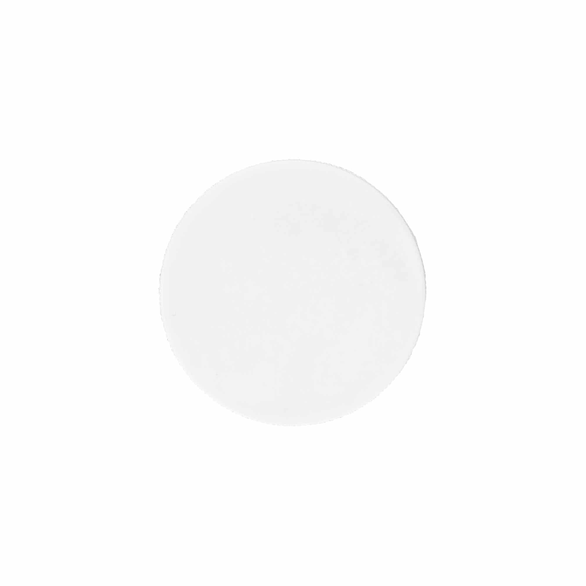Navojni zamašek, plastika PP, bela, za ustje: GPI 45/400