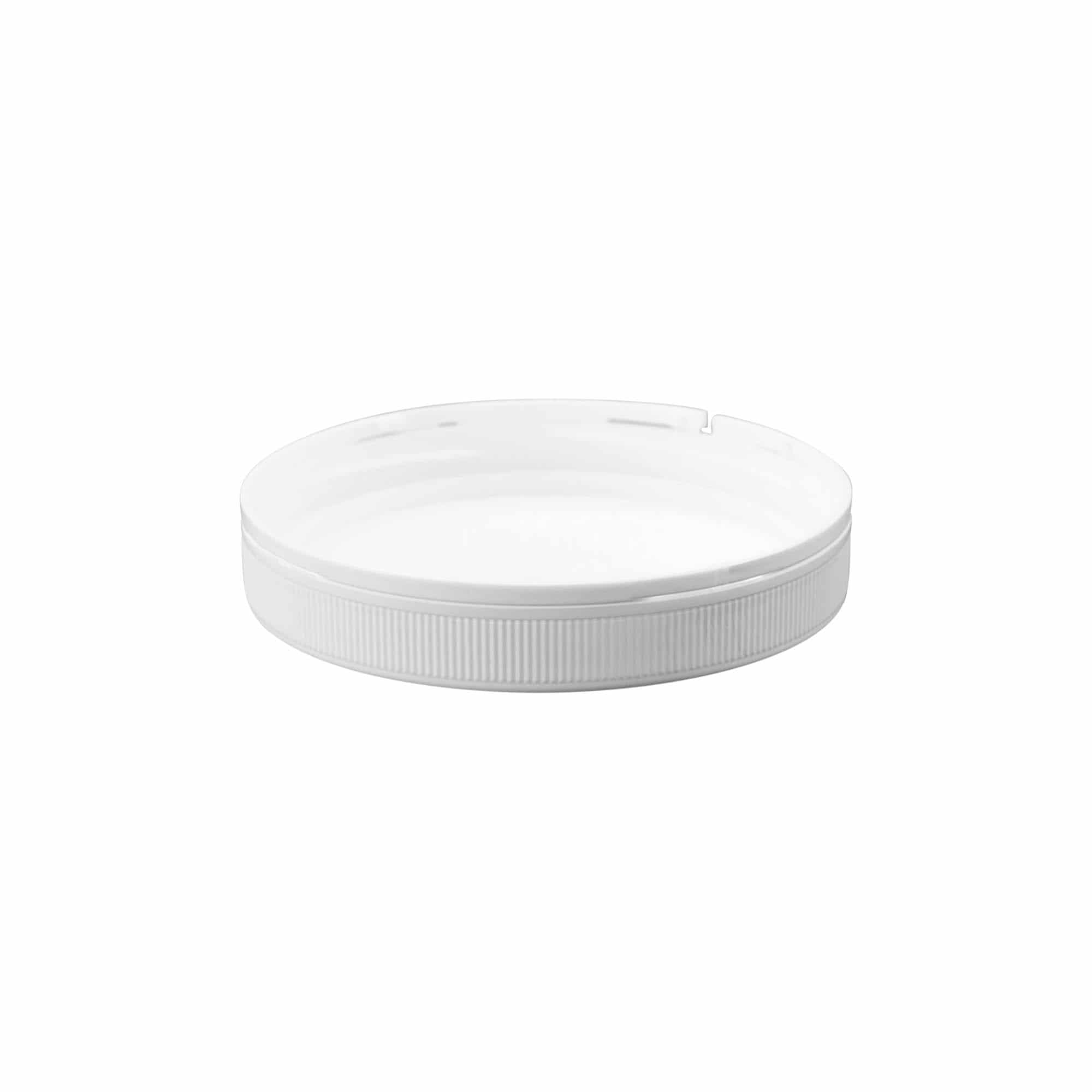 Navojni zamašek »Securilock« 95 mm, plastika PP, bela