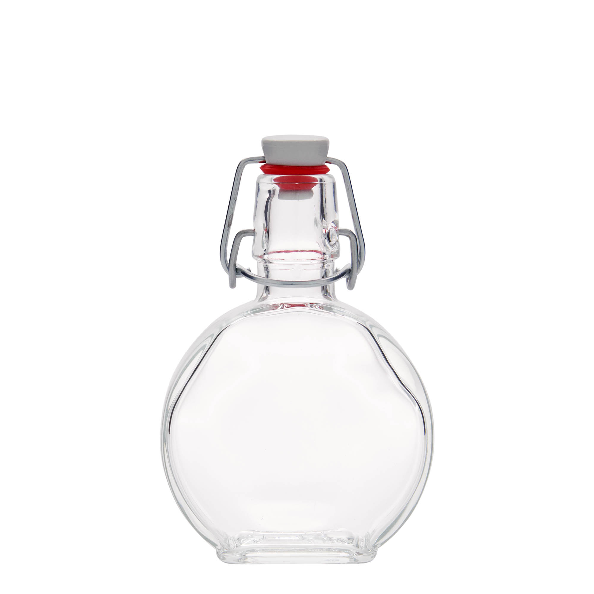 200 ml steklenička 'Sensatione', pravokotna, odprtina: sponka za zapiranje