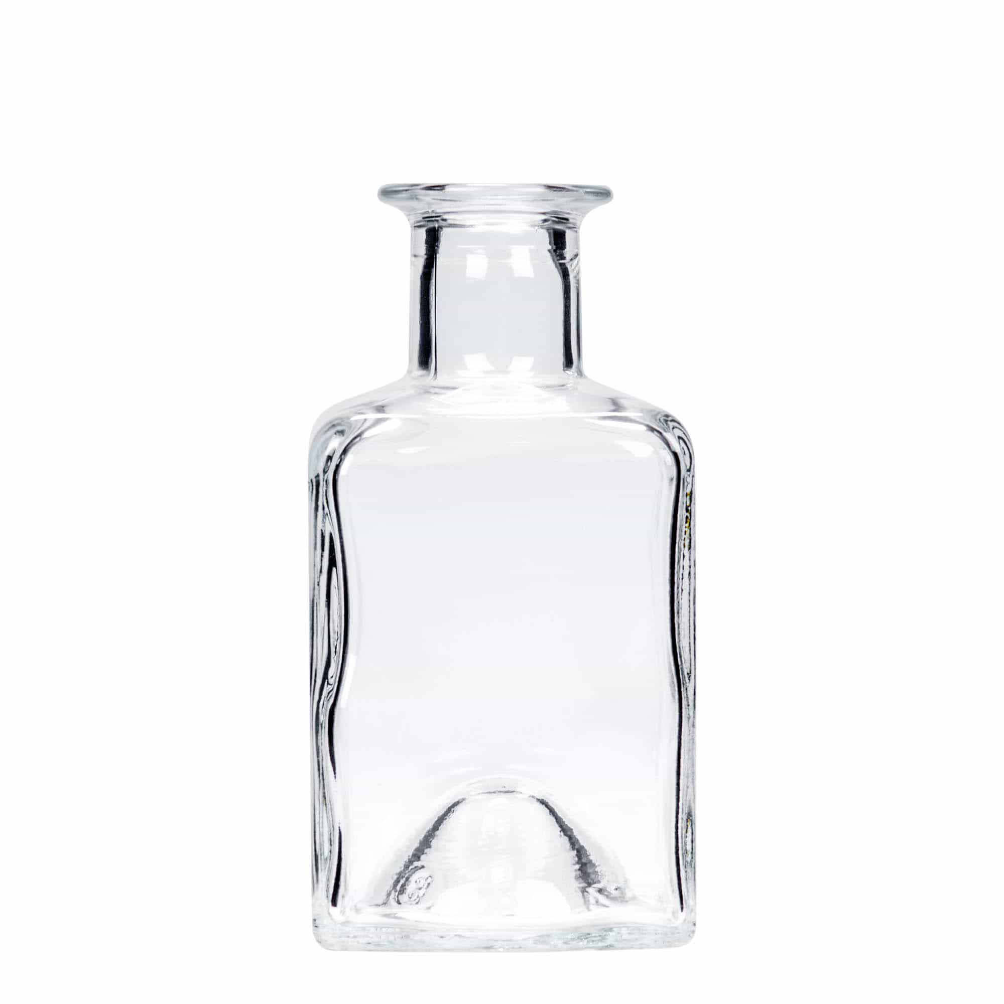 200 ml steklena steklenica »Kubica«, kvadratna, ustje: pluta 200 ml steklena steklenica »Kubica«, kvadratna, ustje: pluta