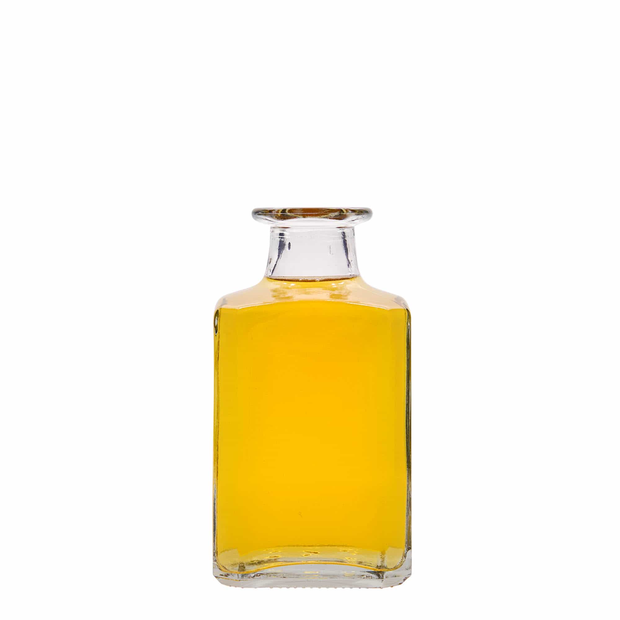 250 ml steklena steklenica »Torben«, kvadratna, ustje: pluta