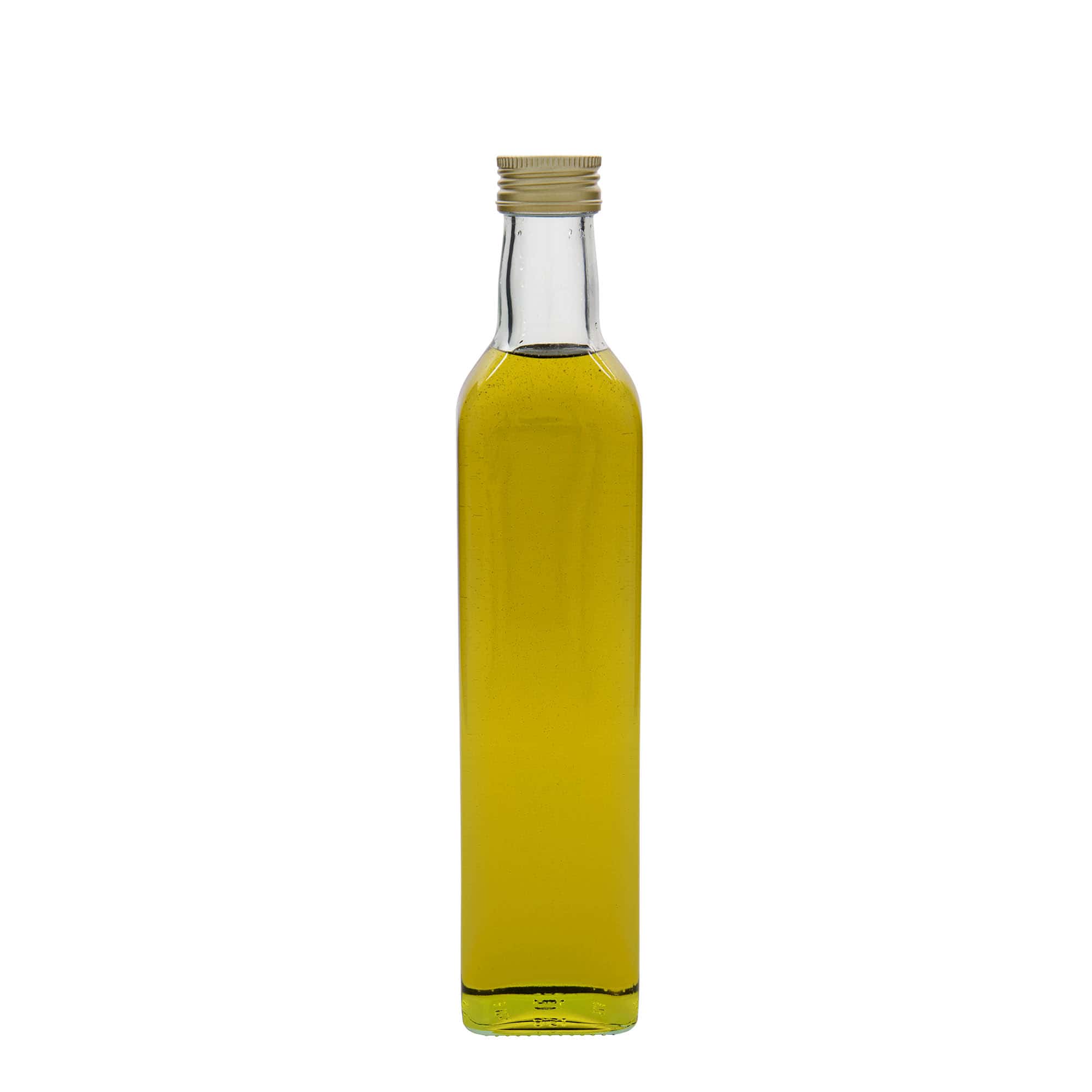 500 ml steklenica iz stekla 'Marasca', kvadratna, odprtina: PP 31,5