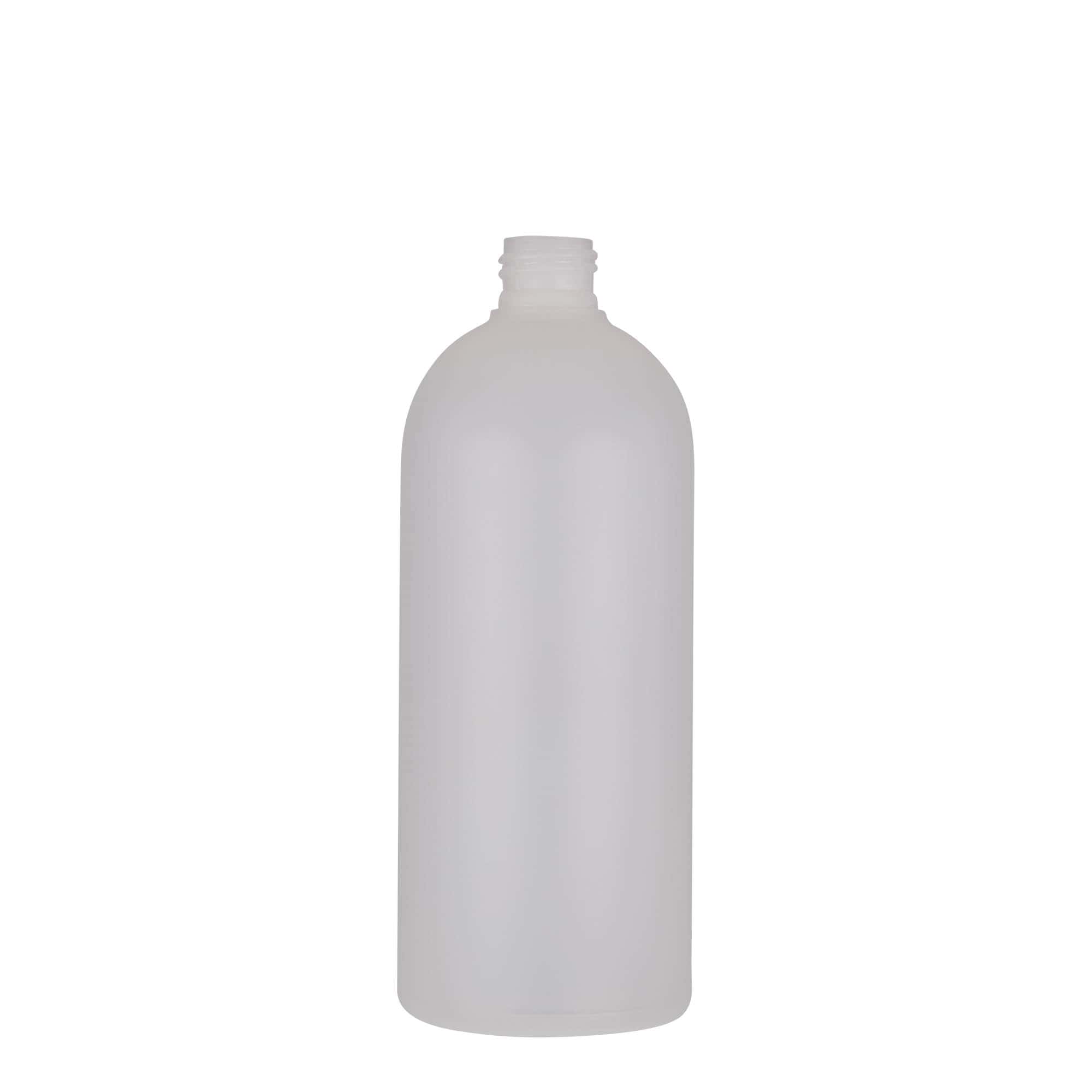 500 ml plastična steklenica 'Tuffy', HDPE, naravna, odprtina: 24/410