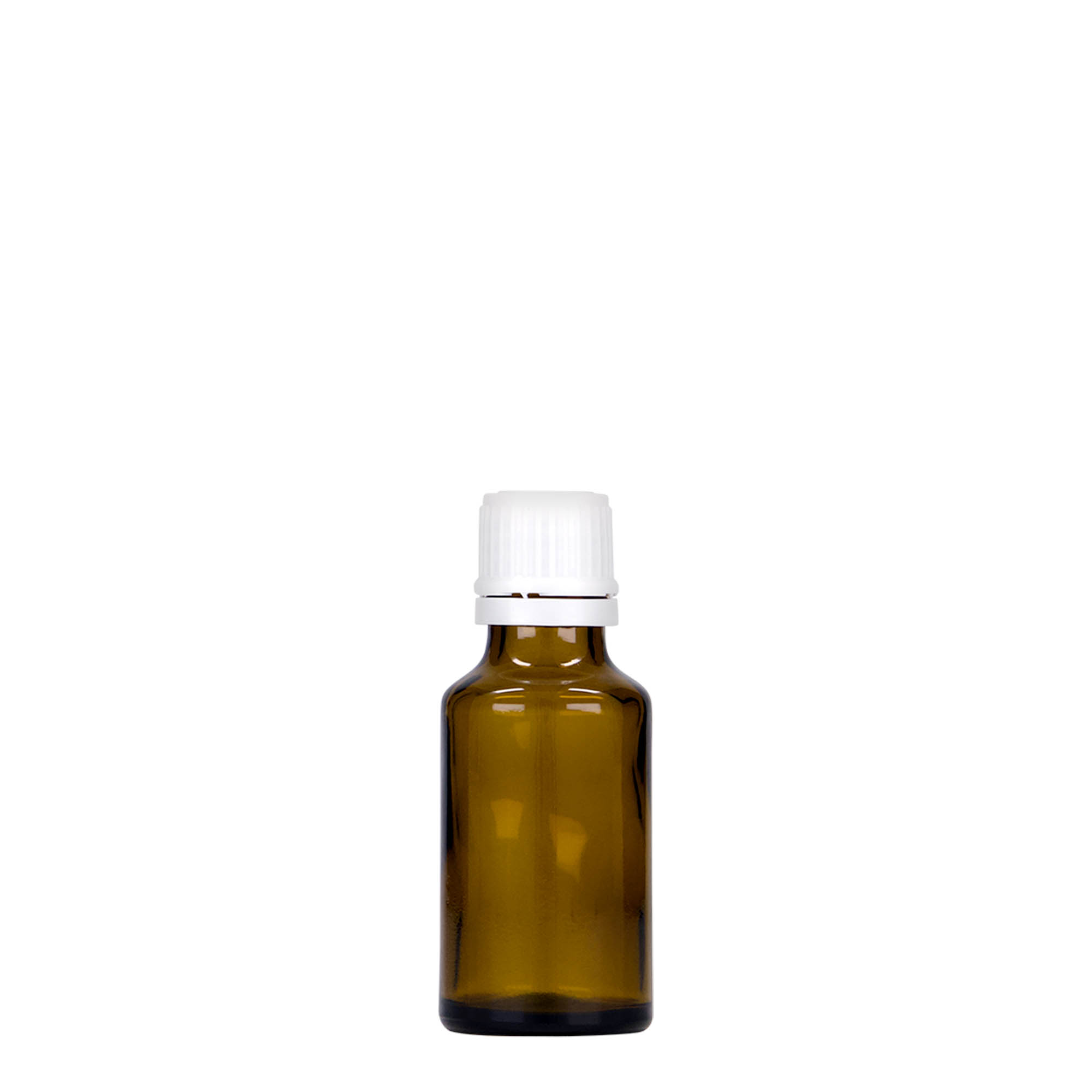 25 ml medicinska steklenička, steklo, rjava, odprtina: DIN 18