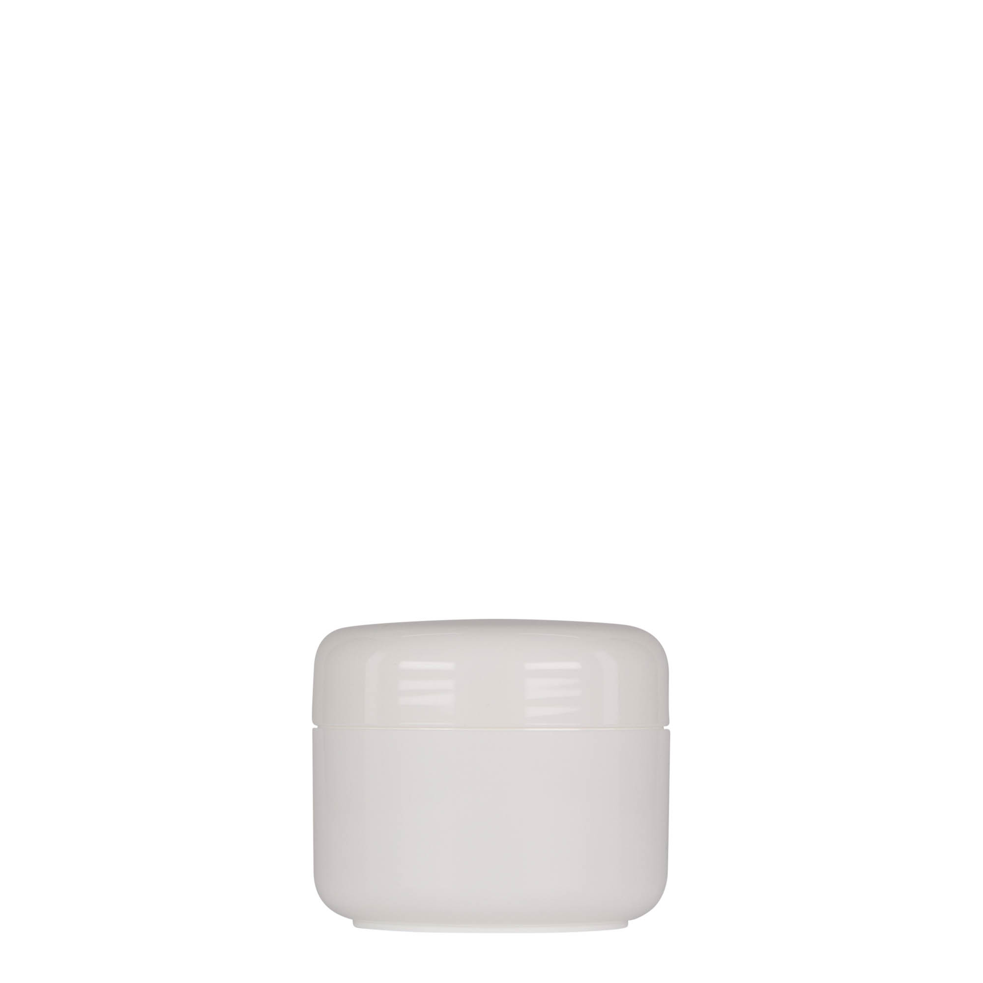 50 ml plastična posoda 'Bianca', PP, bela, odprtina: navojni pokrov 50 ml plastična posoda 'Bianca', PP, bela, odprtina: navojni pokrov