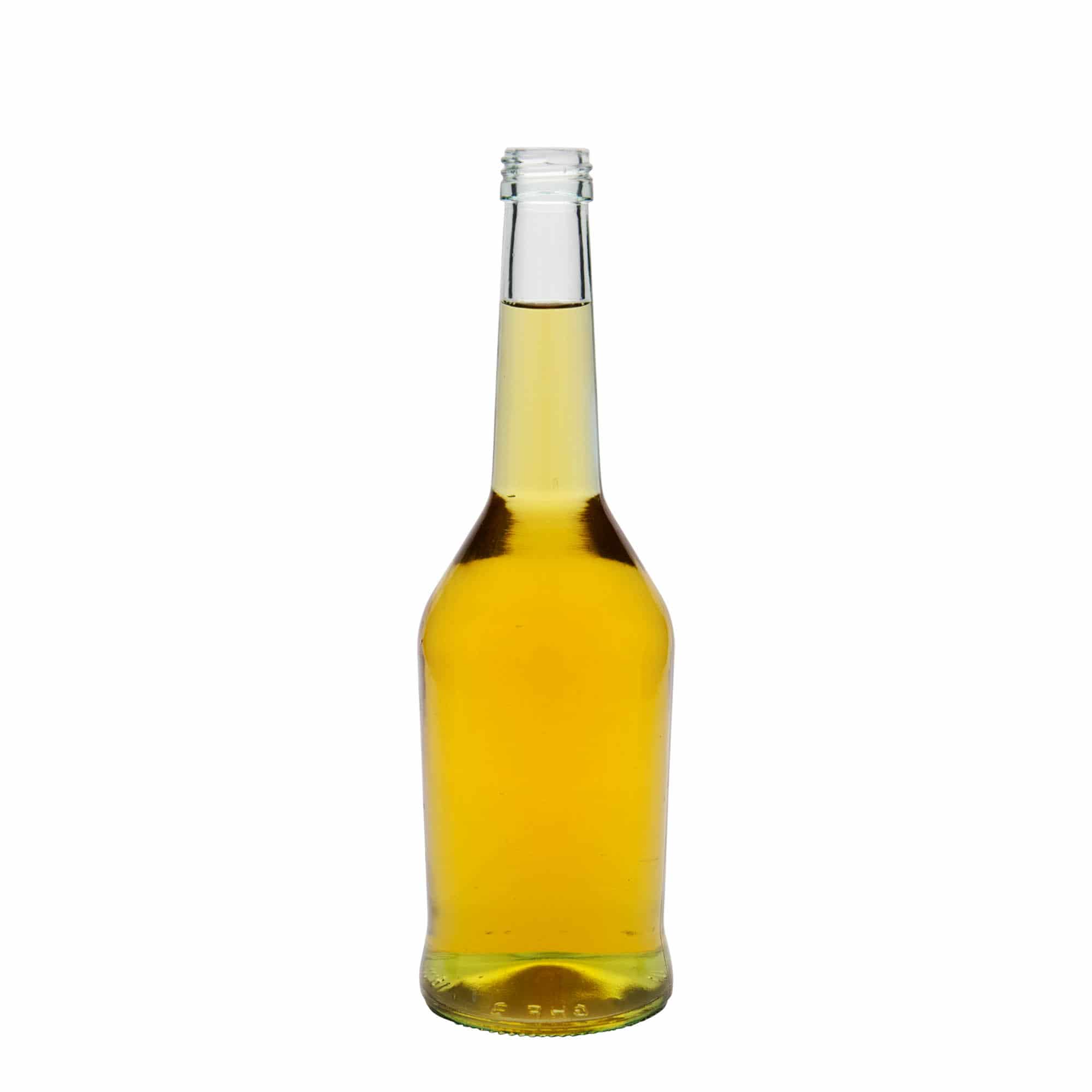 500 ml steklena steklenica za žgane pijače, ustje: PP 28