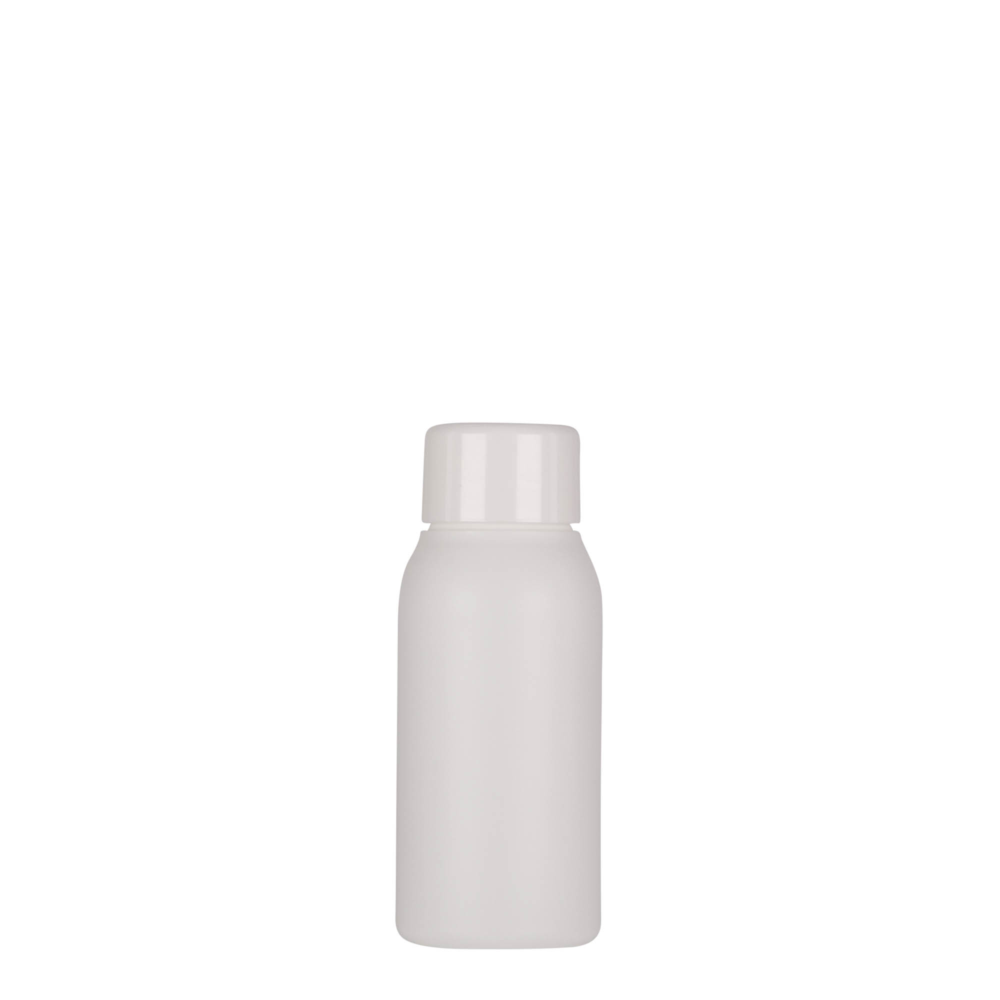 50 ml plastična steklenička 'Tuffy', HDPE, bela, odprtina: 24/410