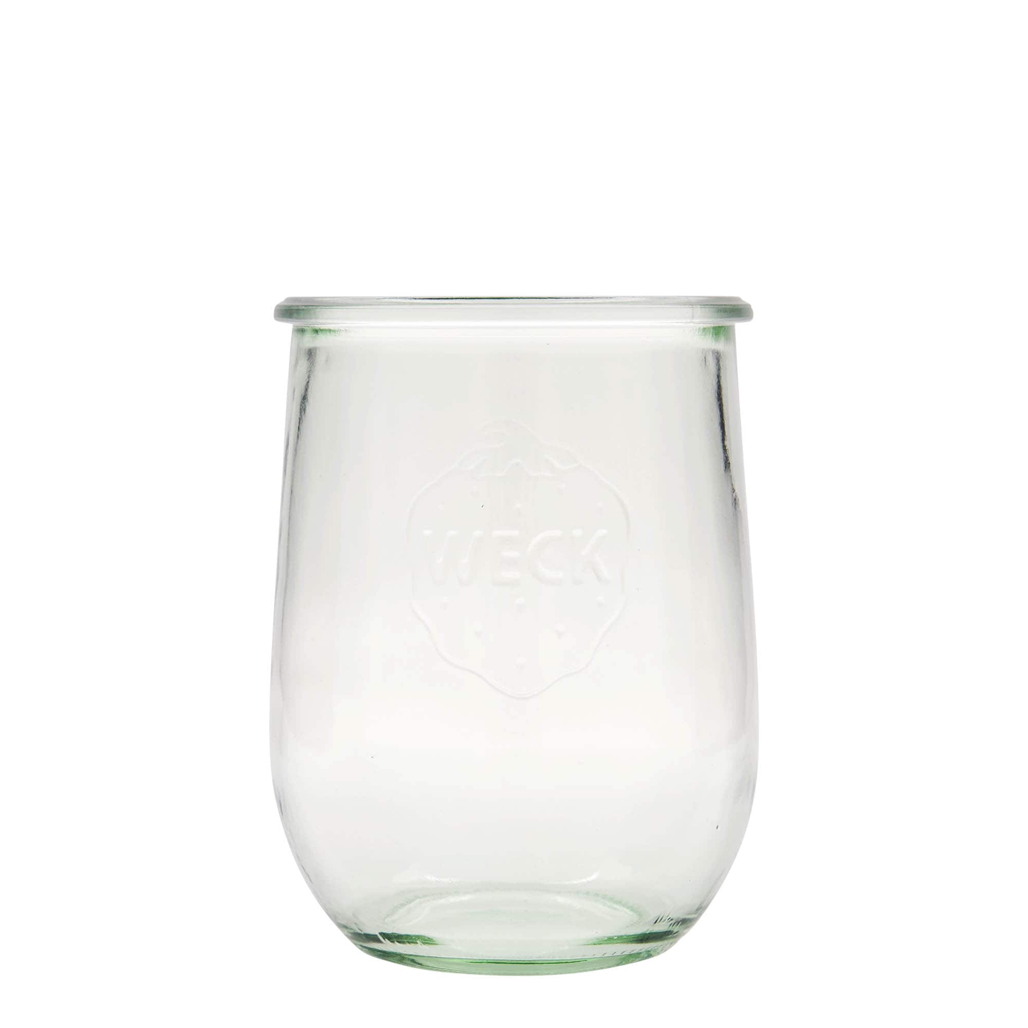 1050 ml kozarec v obliki tulipana WECK, ustje: Okrogel rob