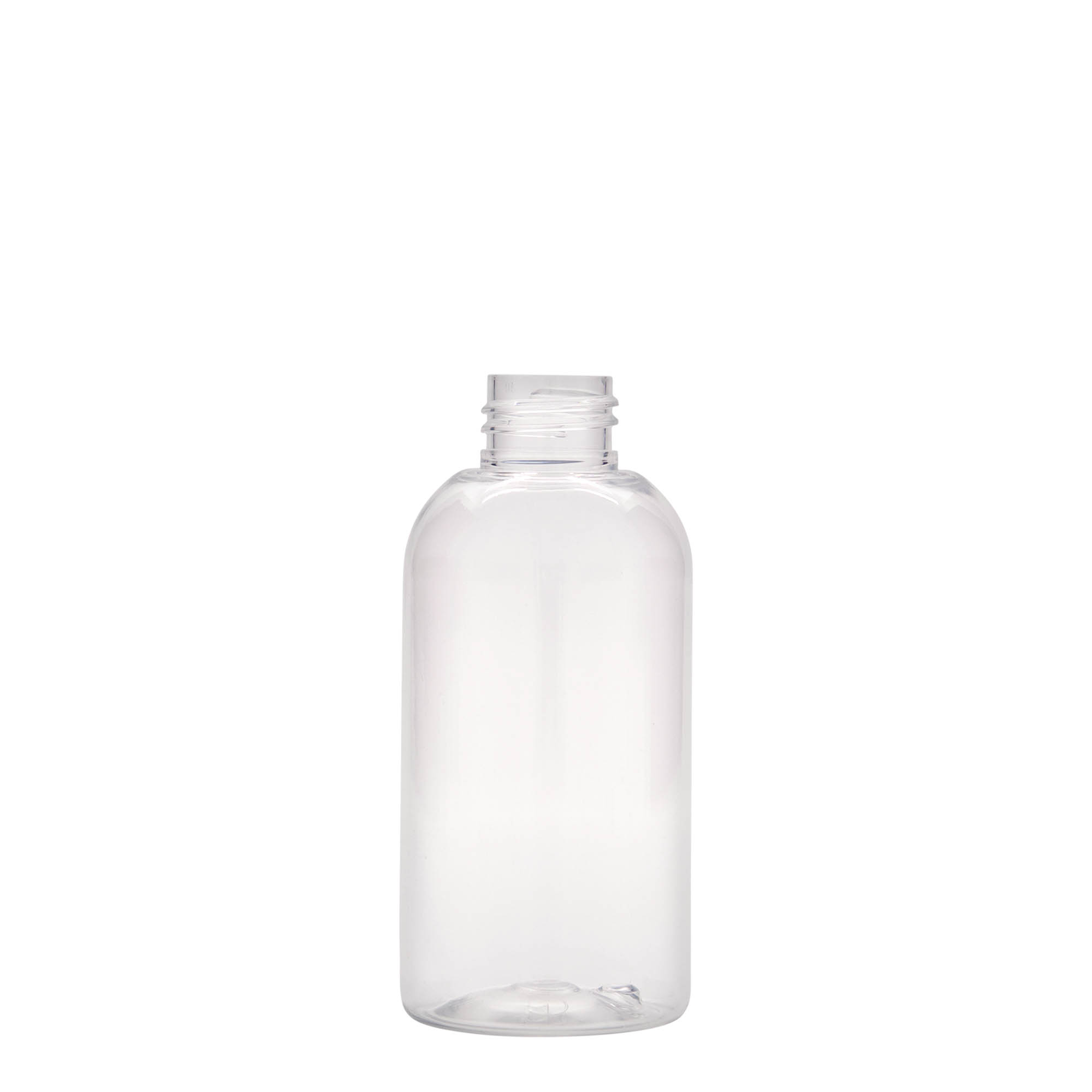 150 ml PET-flaska 'Boston', plastika, odprtina: 24/410