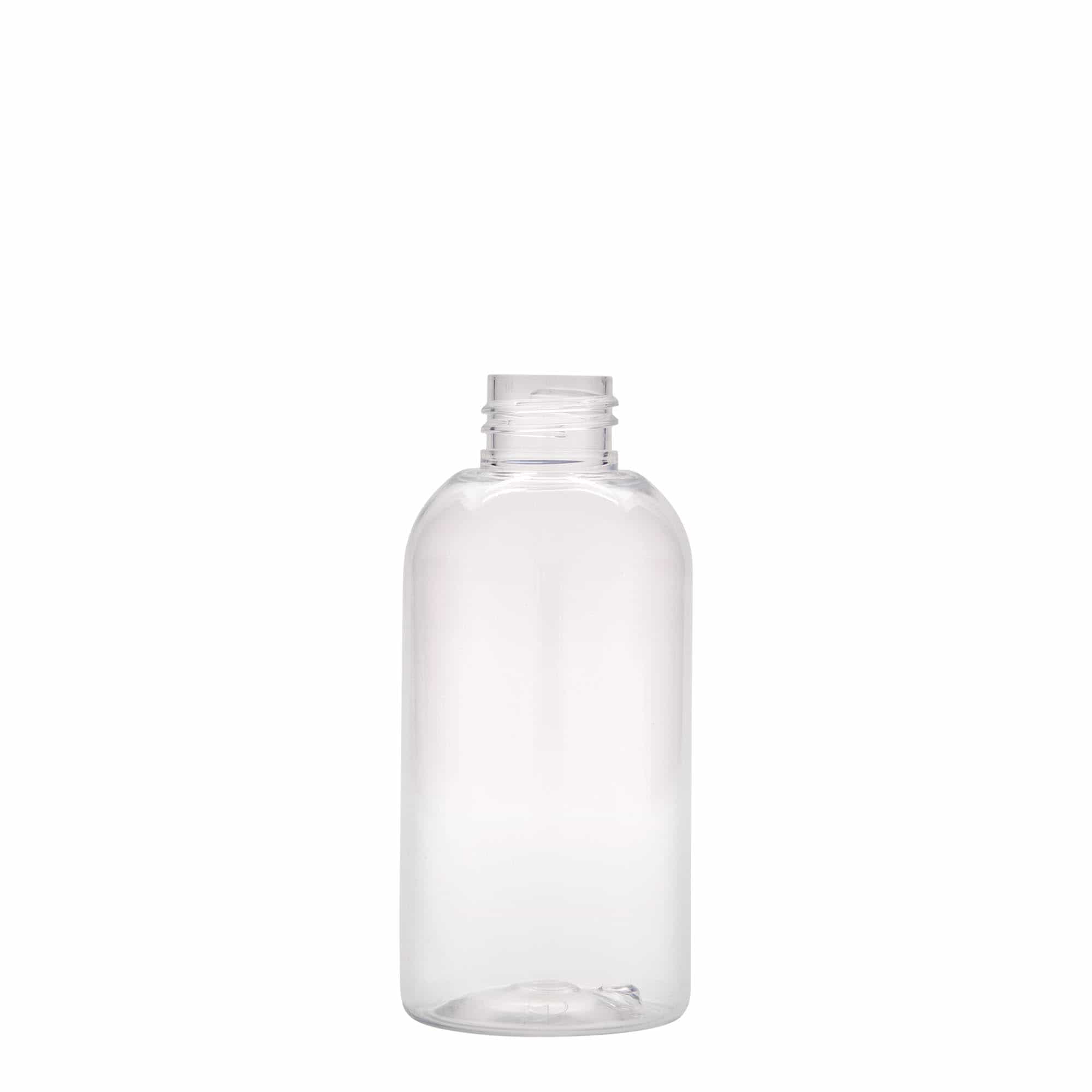 150 ml PET-flaska 'Boston', plastika, odprtina: 24/410