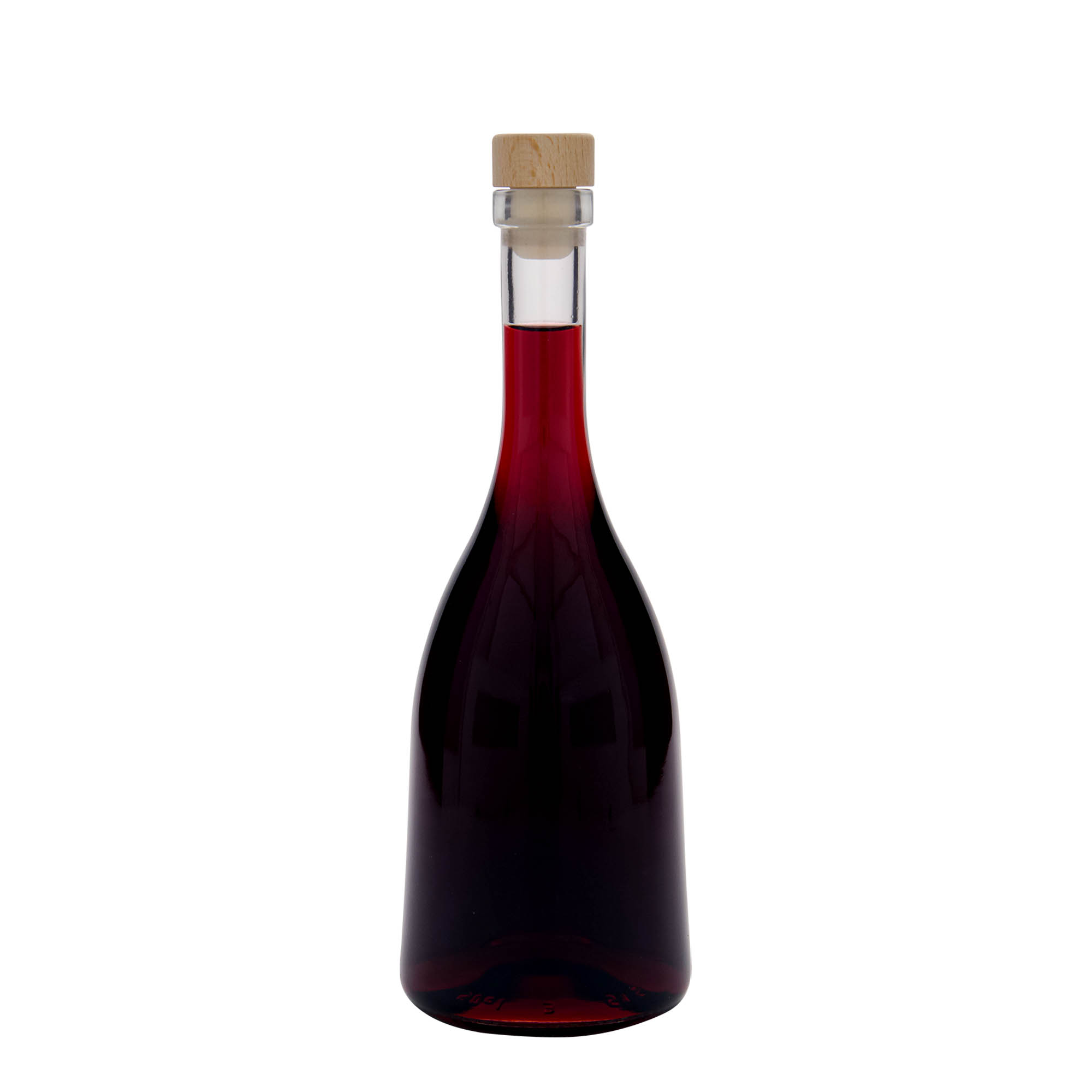 500 ml steklenica iz stekla 'Rustica speciale speciale', odprtina: pluta 500 ml steklenica iz stekla 'Rustica speciale speciale', odprtina: pluta
