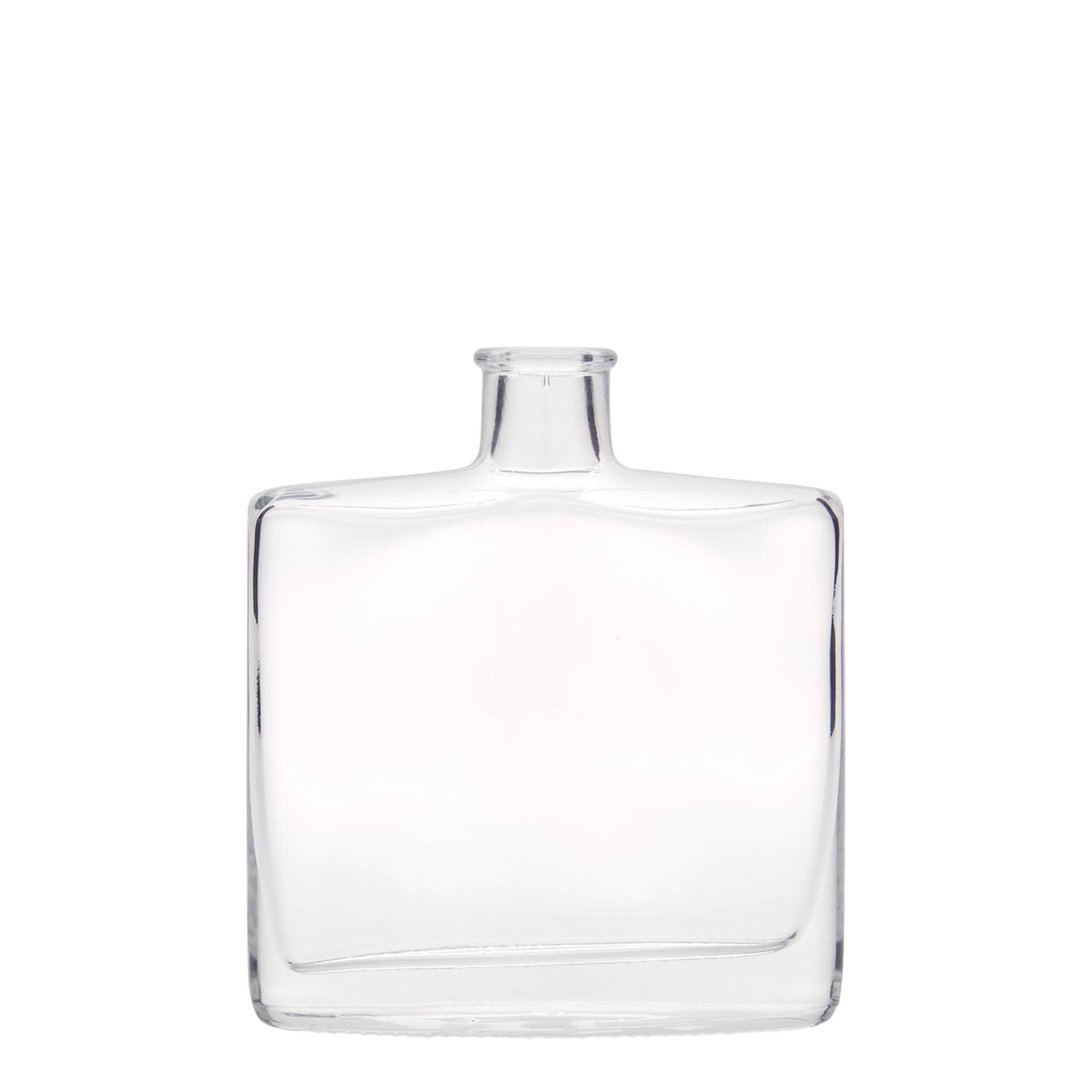 200 ml steklena steklenica »Zorbas«, ovalna, ustje: pluta