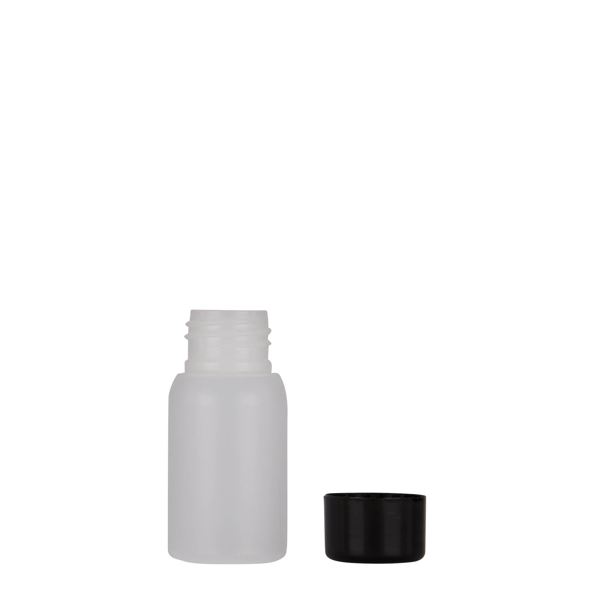 30 ml plastična steklenička 'Tuffy', HDPE, naravna, odprtina: 24/410