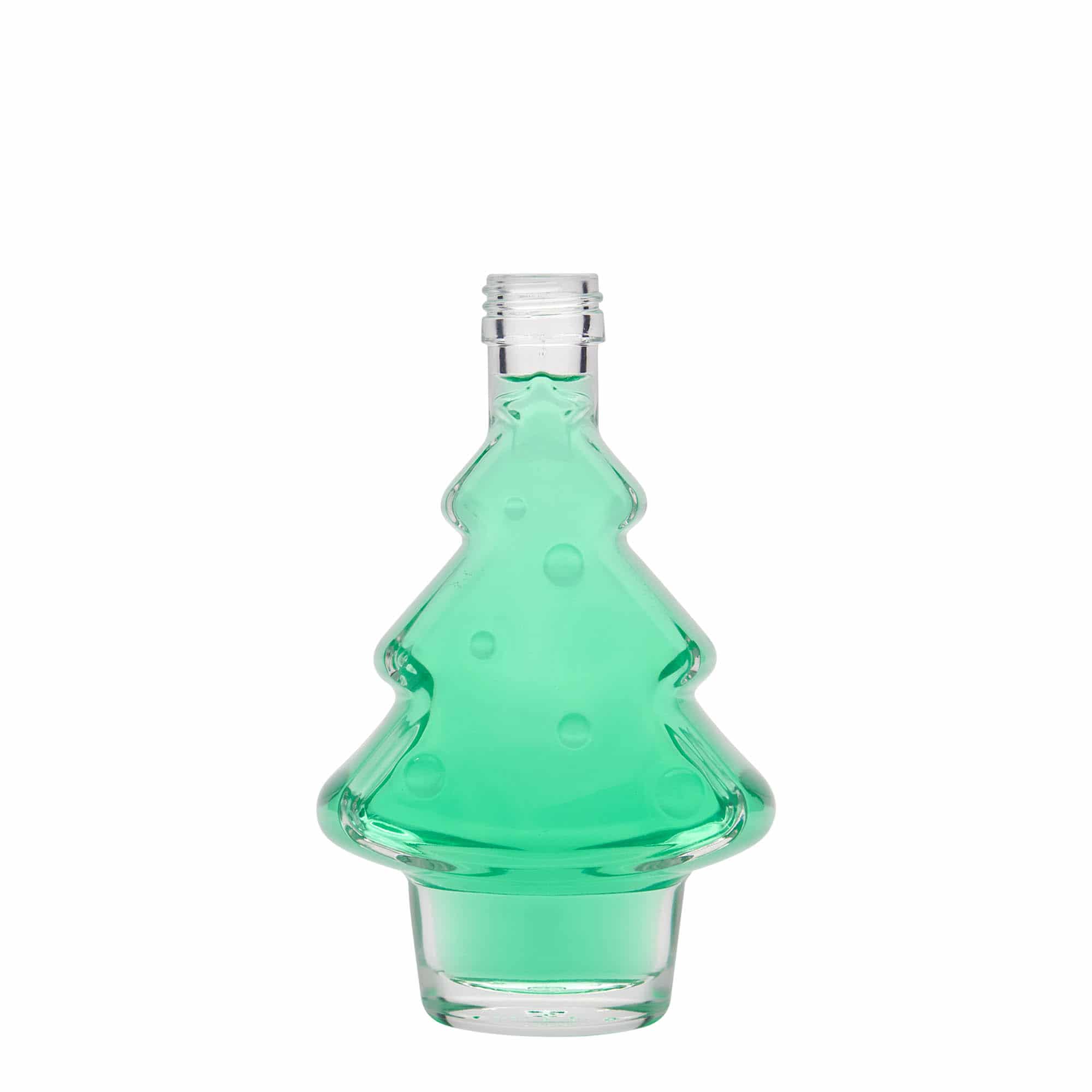 200 ml steklena steklenica »Smreka«, ustje: PP 28