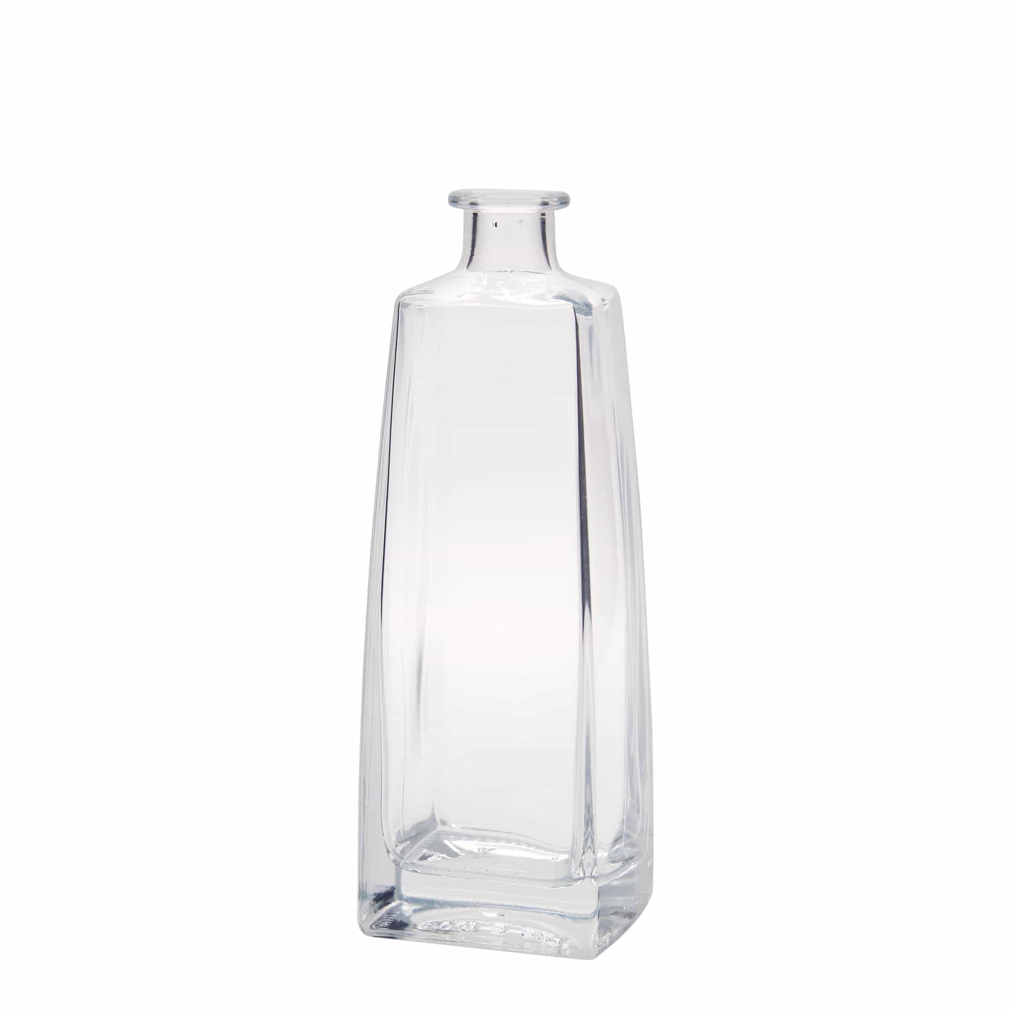 500 ml steklena steklenica »Timmy«, pravokotna, ustje: pluta