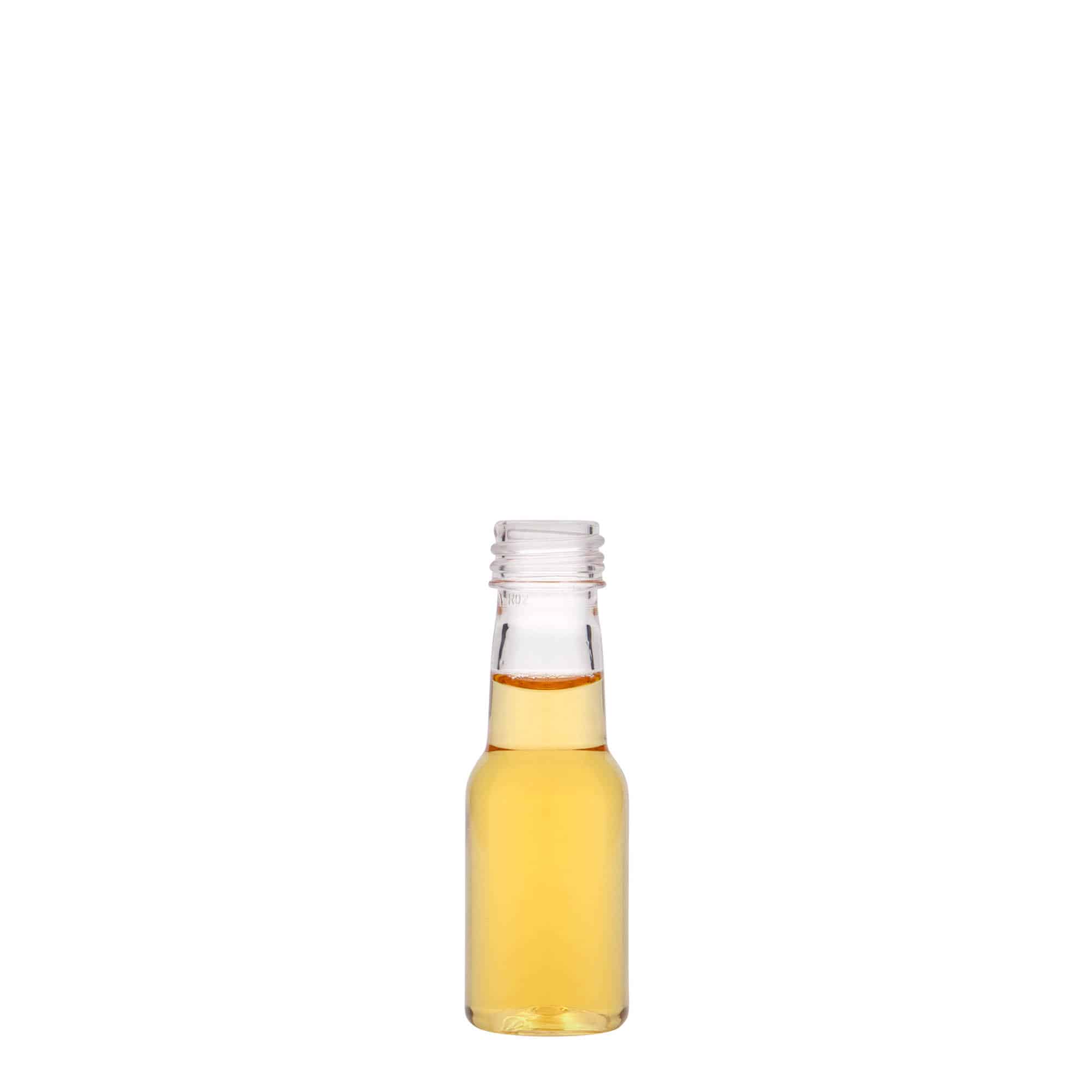 20 ml steklenica iz PET plastike »Theo«, plastika, ustje: PP 18