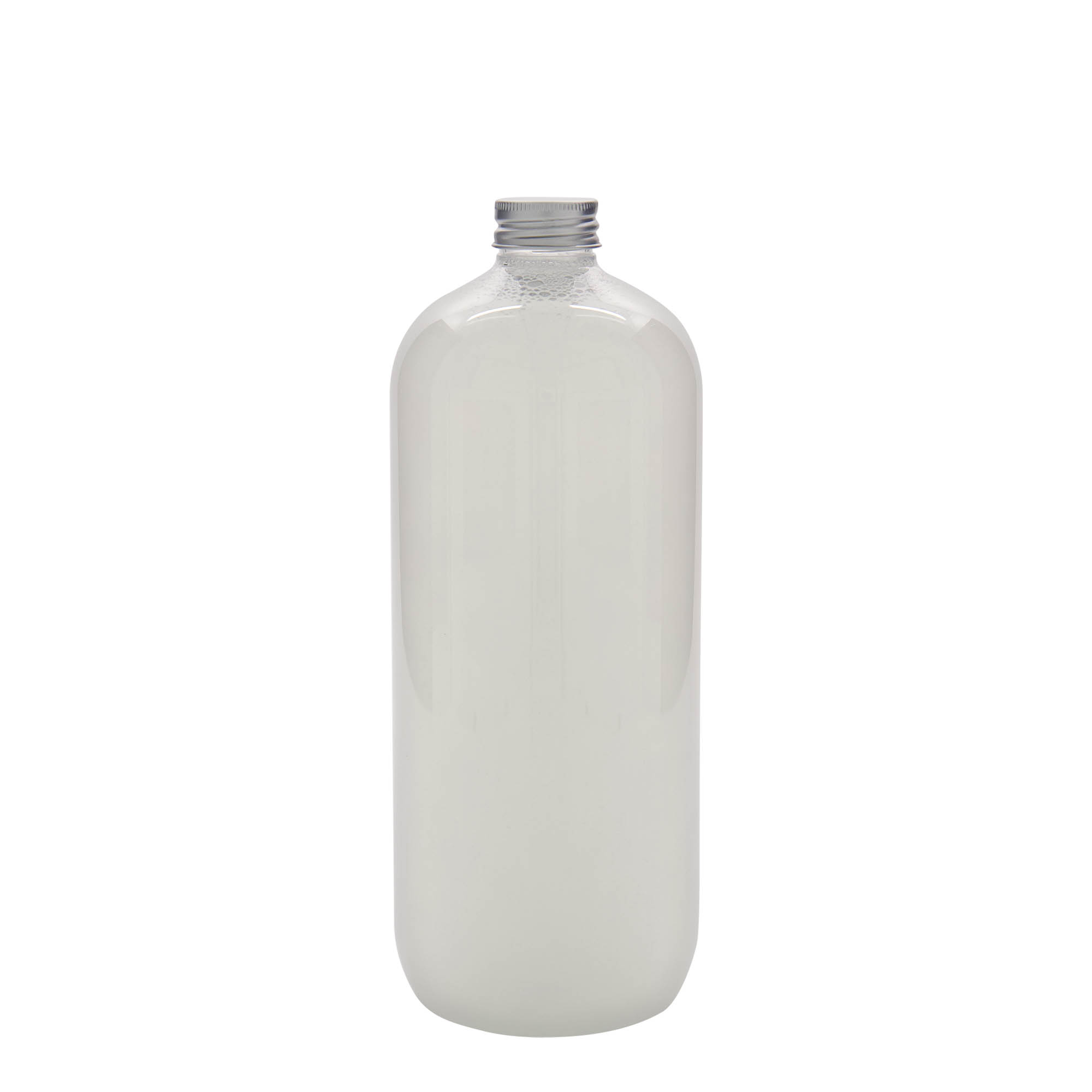 1.000 ml PET-flaska 'Boston', plastika, odprtina: 28/410 1.000 ml PET-flaska 'Boston', plastika, odprtina: 28/410
