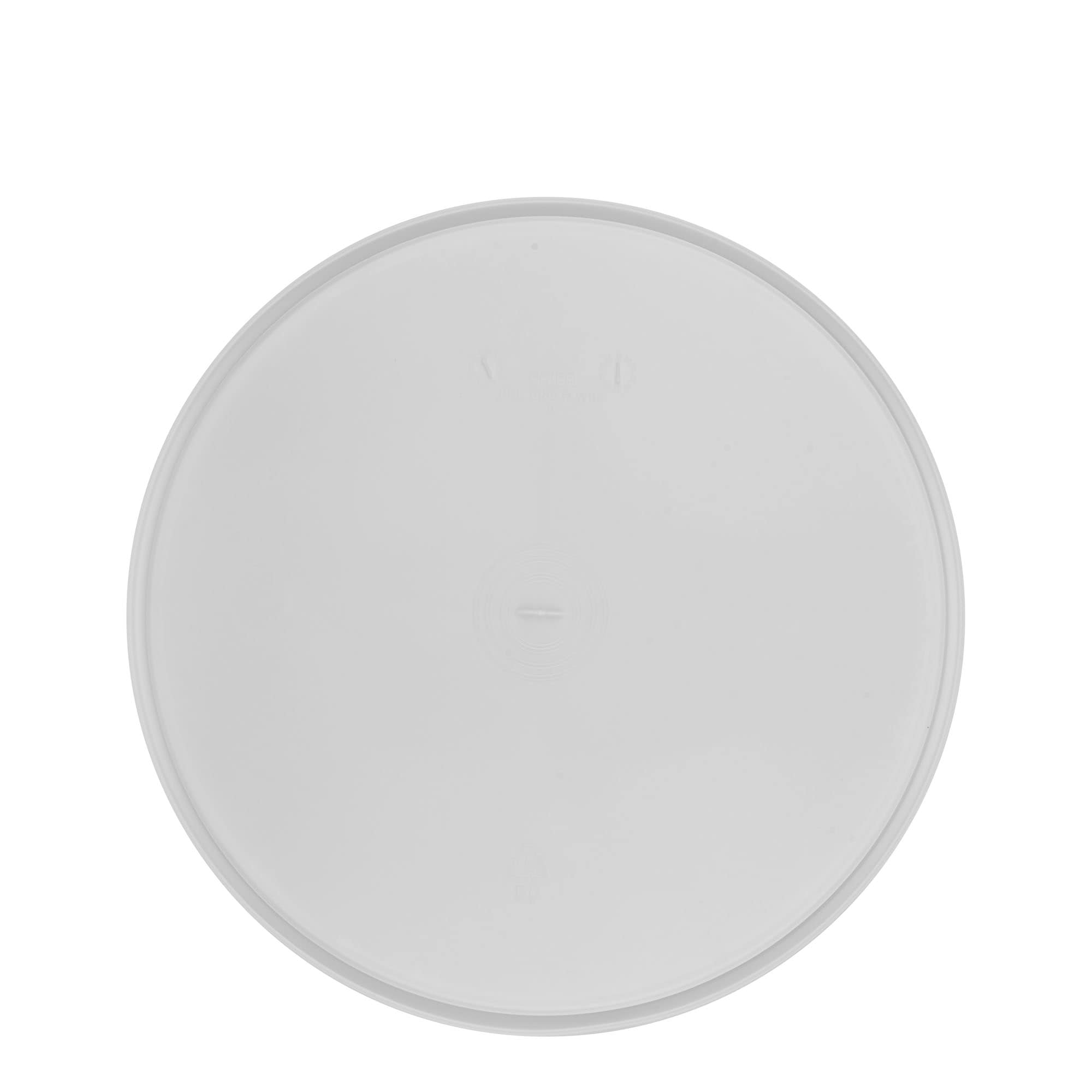 Pokrov za 20 l vedro, PP plastika, bela
