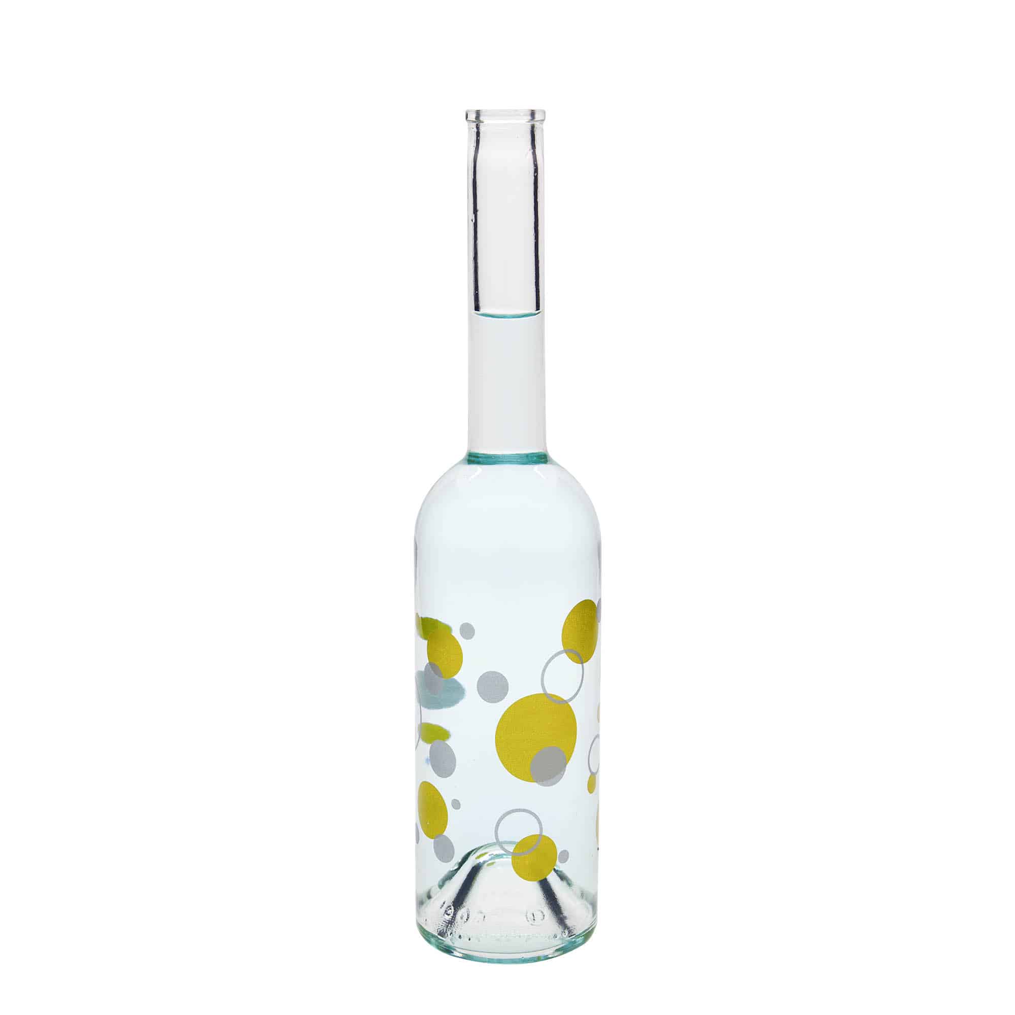 500 ml steklenica iz stekla 'Opera', motiv: pike, odprtina: pluta
