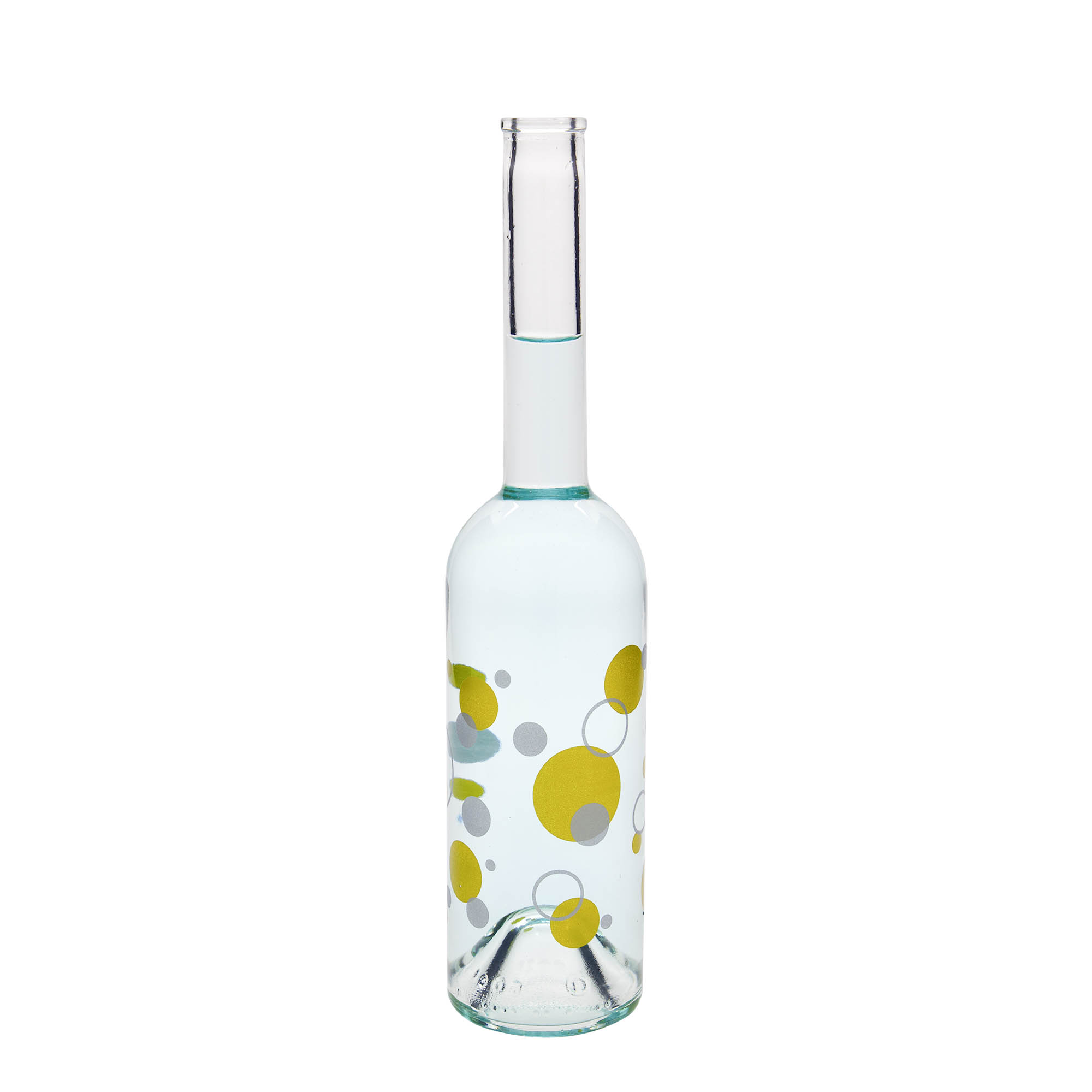 500 ml steklenica iz stekla 'Opera', motiv: pike, odprtina: pluta