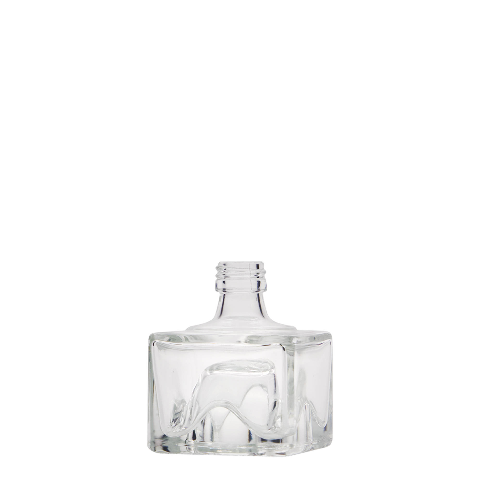 40 ml steklenička 'Cocolores', kvadratna, odprtina: PP 18