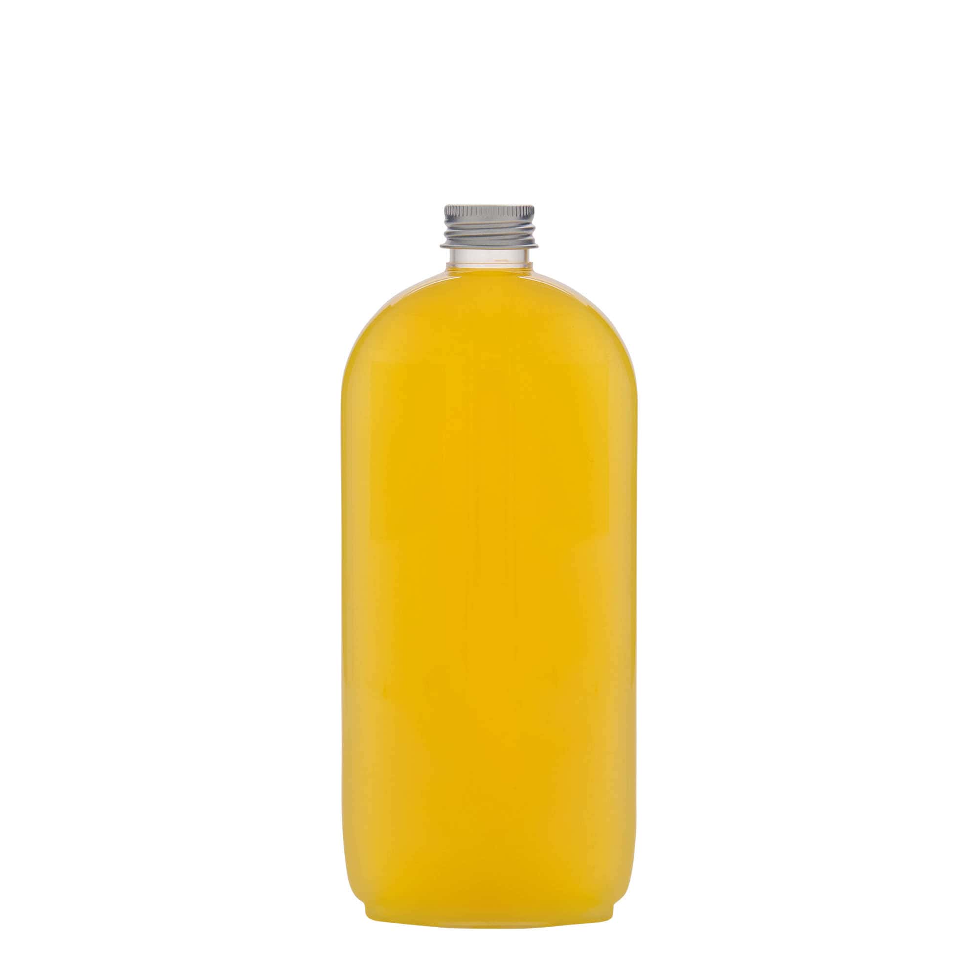 500 ml PET-flaska 'Iris', ovalna, plastika, odprtina: 24/410