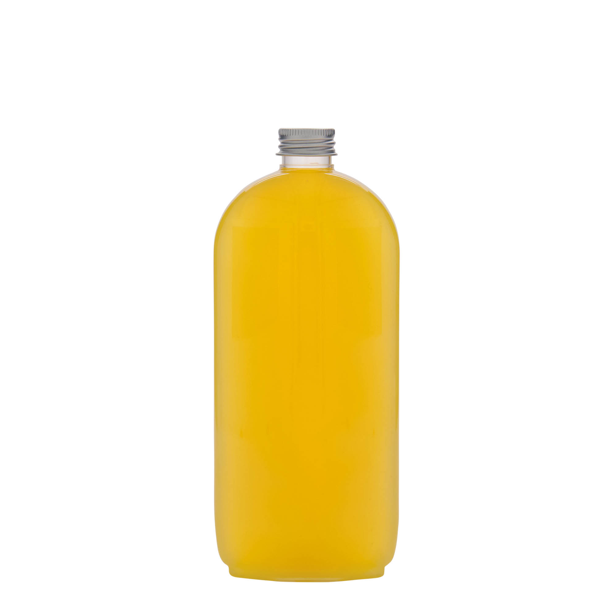 500 ml PET-flaska 'Iris', ovalna, plastika, odprtina: 24/410