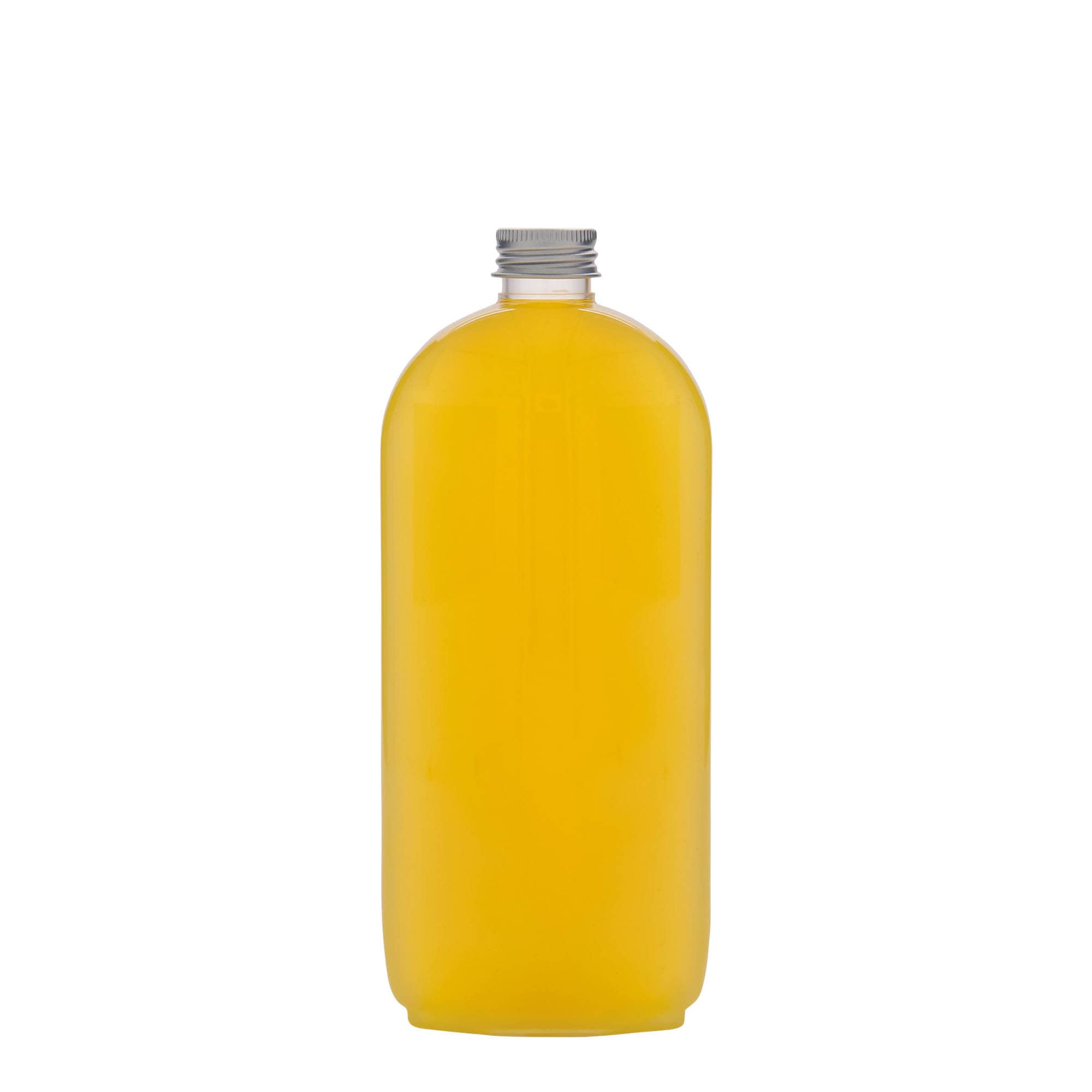 500 ml PET-flaska 'Iris', ovalna, plastika, odprtina: 24/410