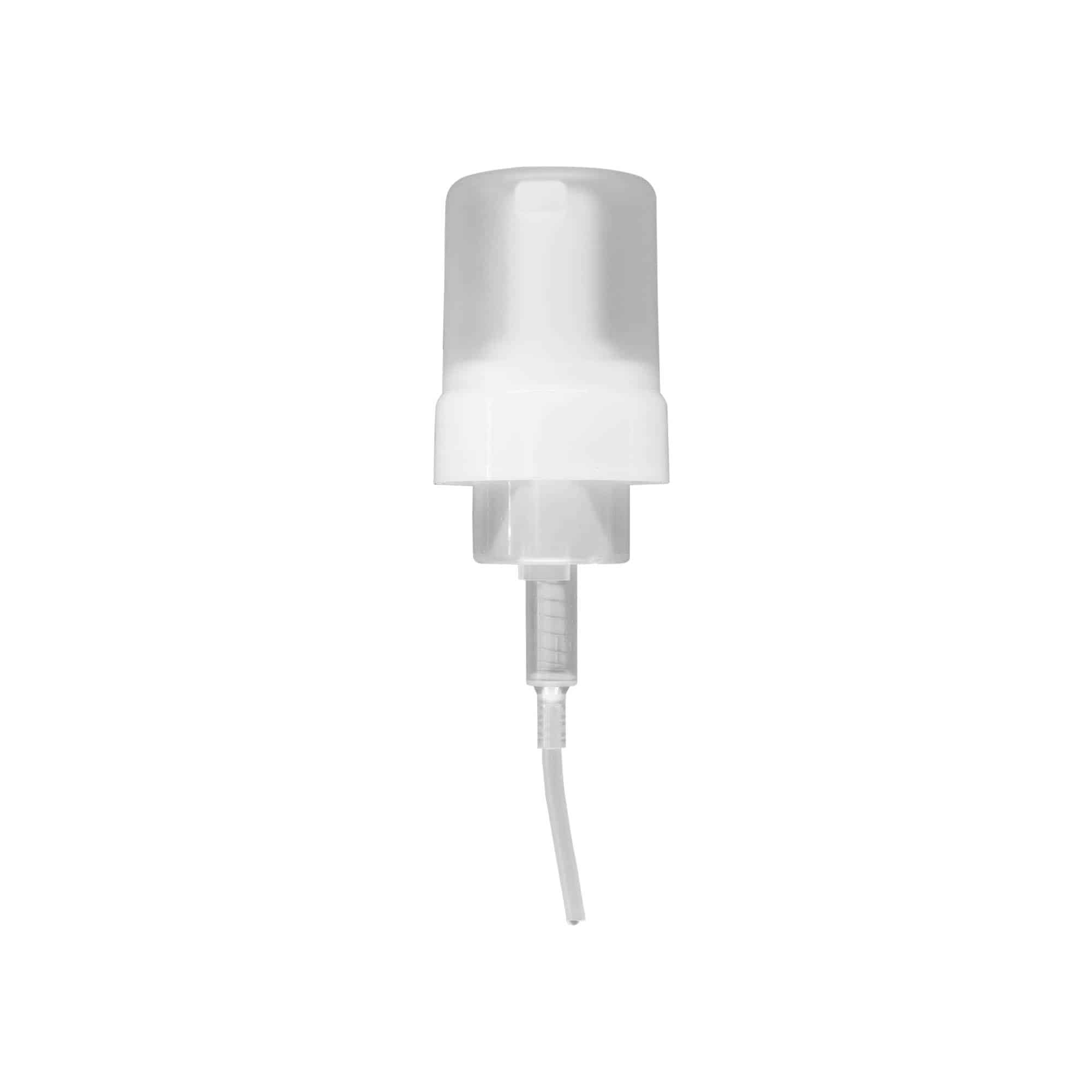 Dozator 100 ml 'Foamer', PP-plastika, bel, za odprtino: navojni zamašek
