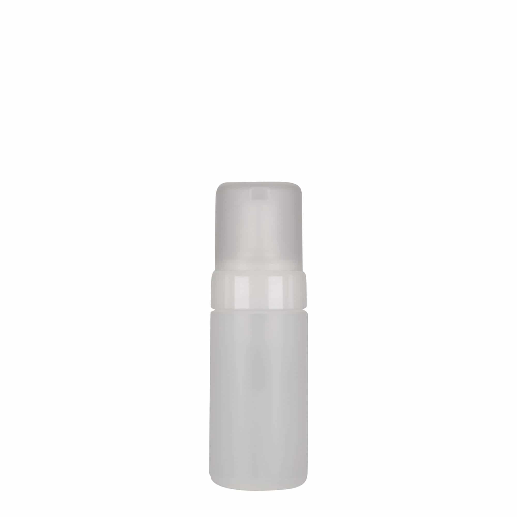 100 ml steklenica z dozirnikom »Foamer«, plastika PE, naravna, ustje: navojni zamašek