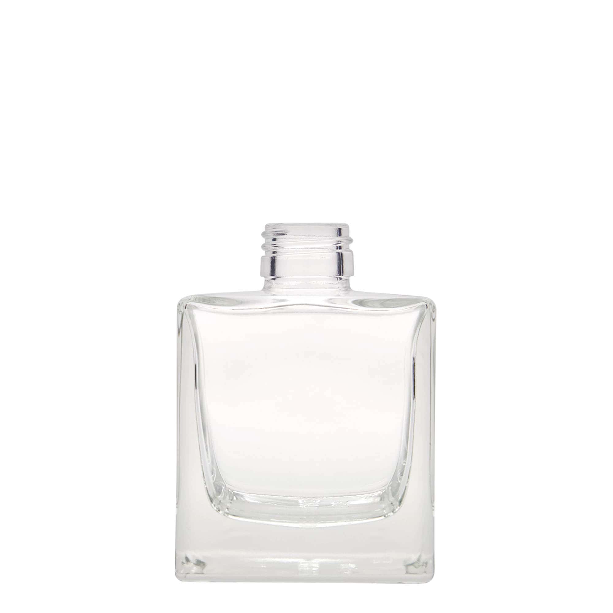 200 ml steklenička 'Cube', kvadratna, odprtina: PP 28