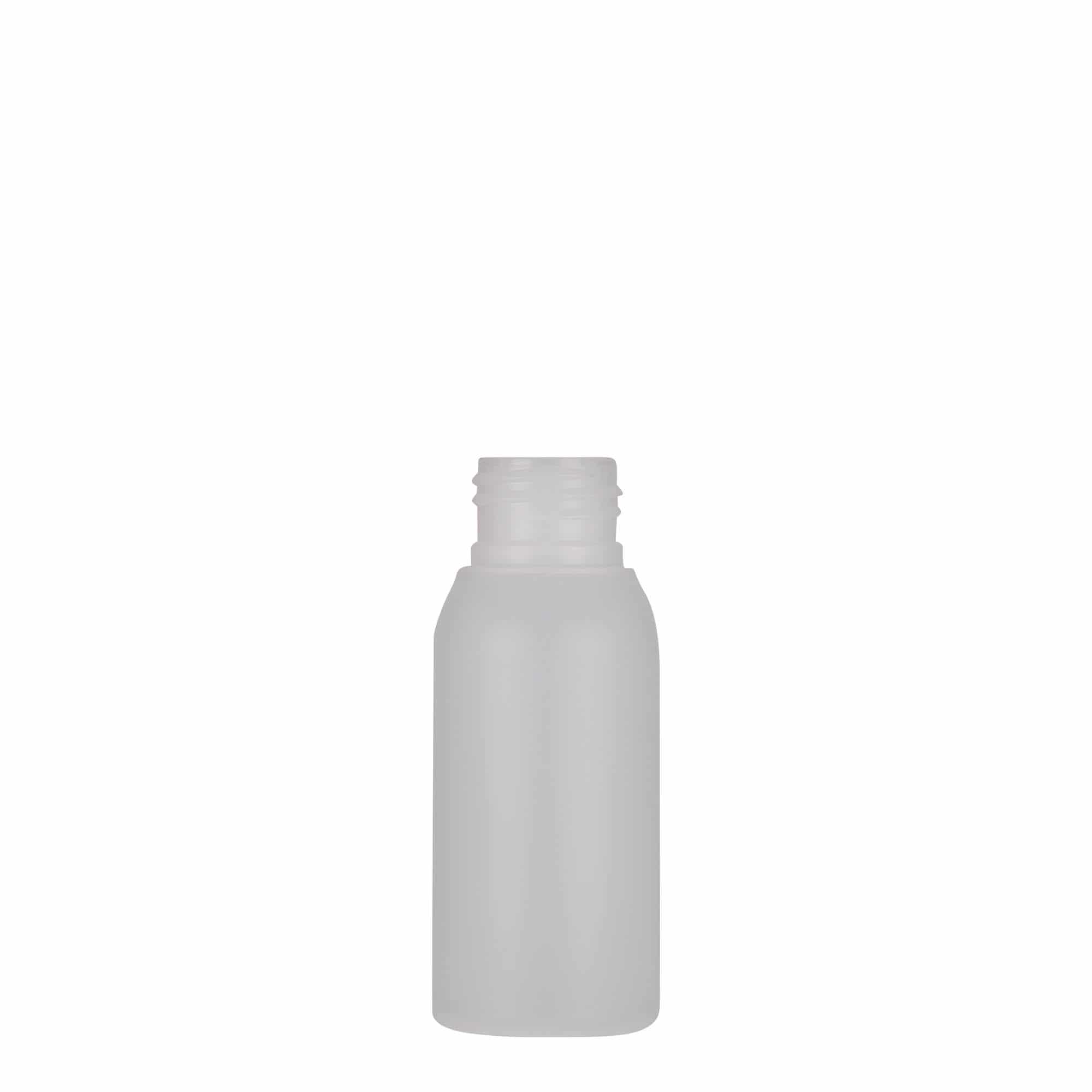 50 ml plastična steklenica »Tuffy«, HDPE, naravna, ustje: GPI 24/410 50 ml plastična steklenica »Tuffy«, HDPE, naravna, ustje: GPI 24/410