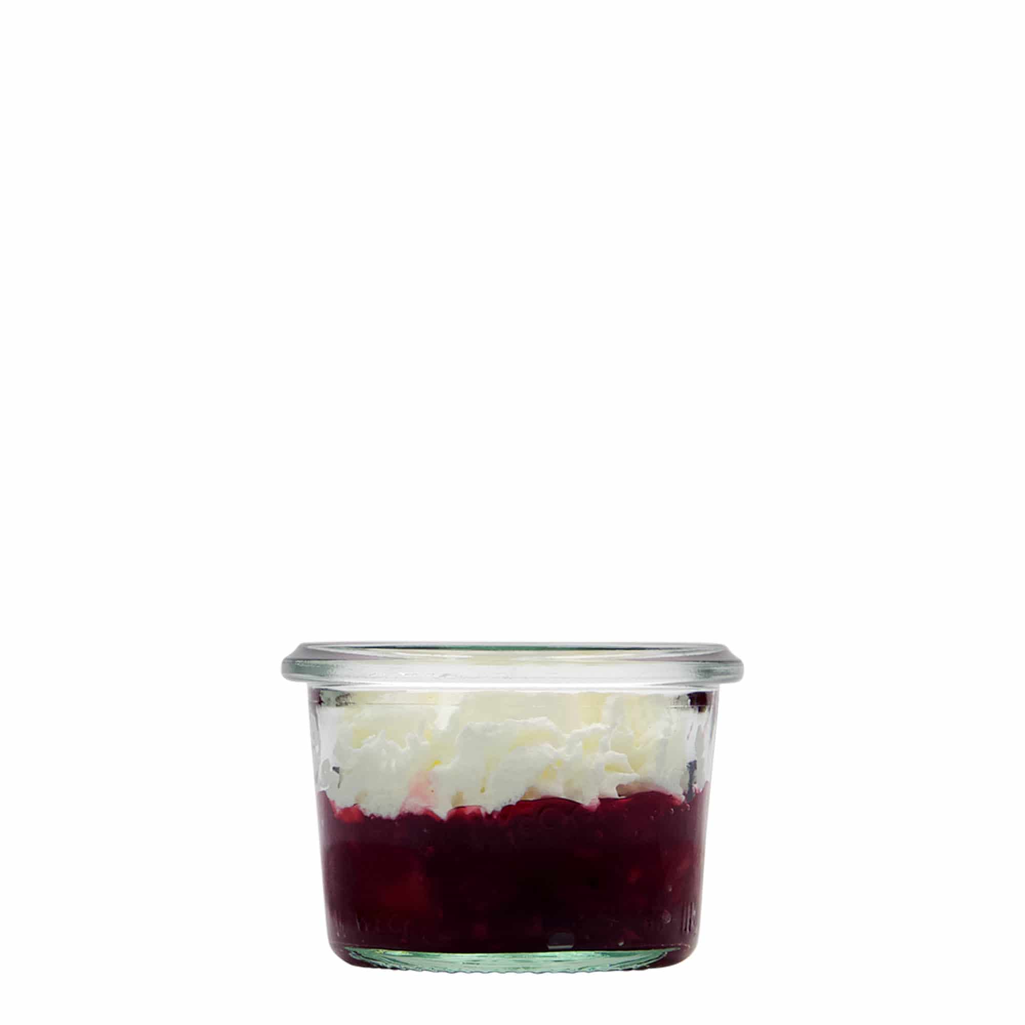 80 ml WECK kozarec za vlaganje, odprtina: okrogla roba