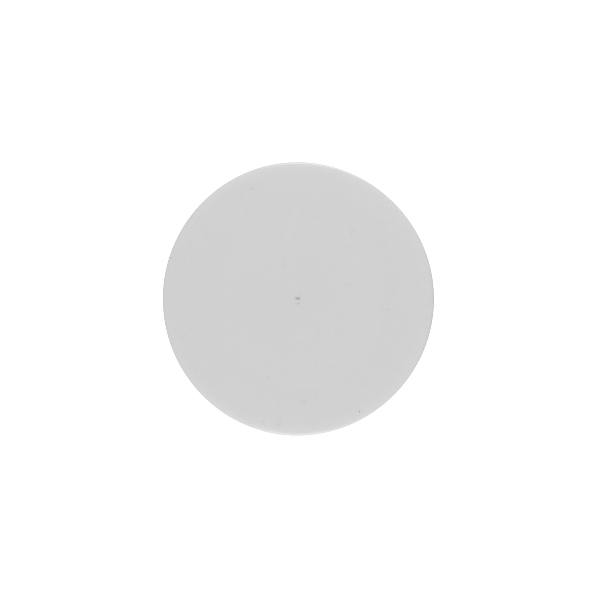 Zaščitni disk za 30 ml 'Bianca', PP-plastika, bela